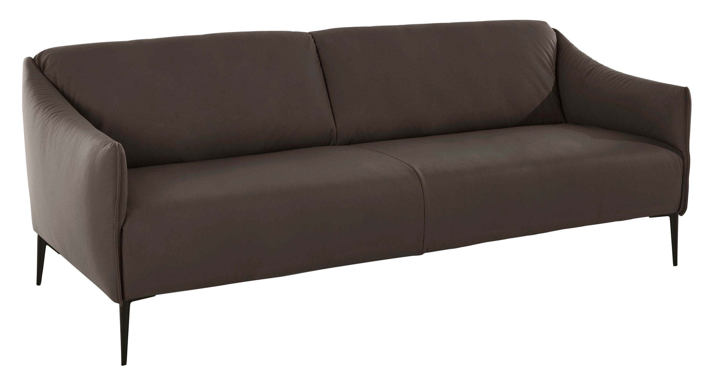 W.SCHILLIG 2,5-Sitzer »sally«, mit Metallfüßen in Schwarz pulverbeschichtet, Breite 194 cm