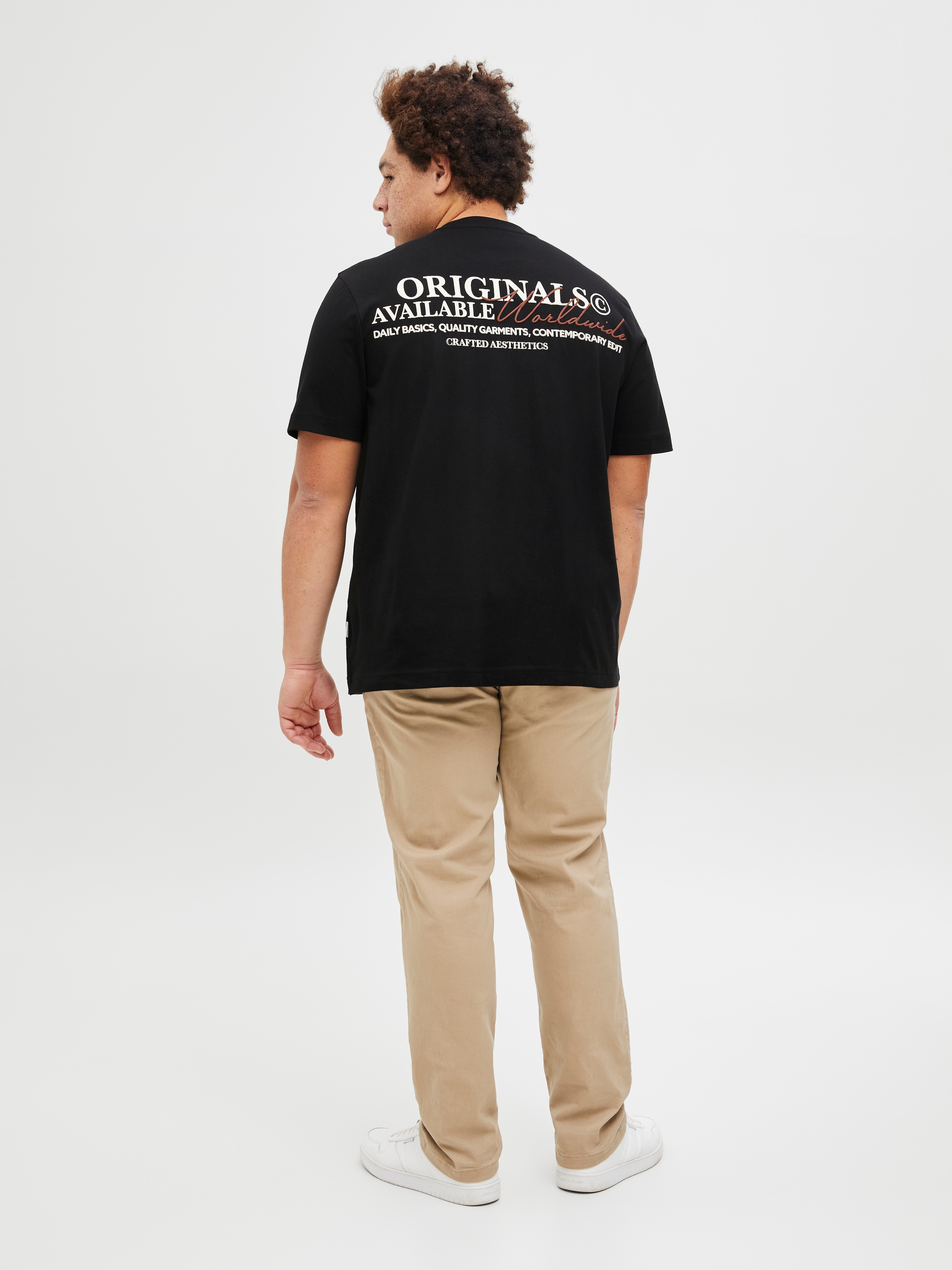 Jack & Jones PlusSize Kurzarmshirt »JORISLINGTON TYPE TEE SS CREW NECK PLS«