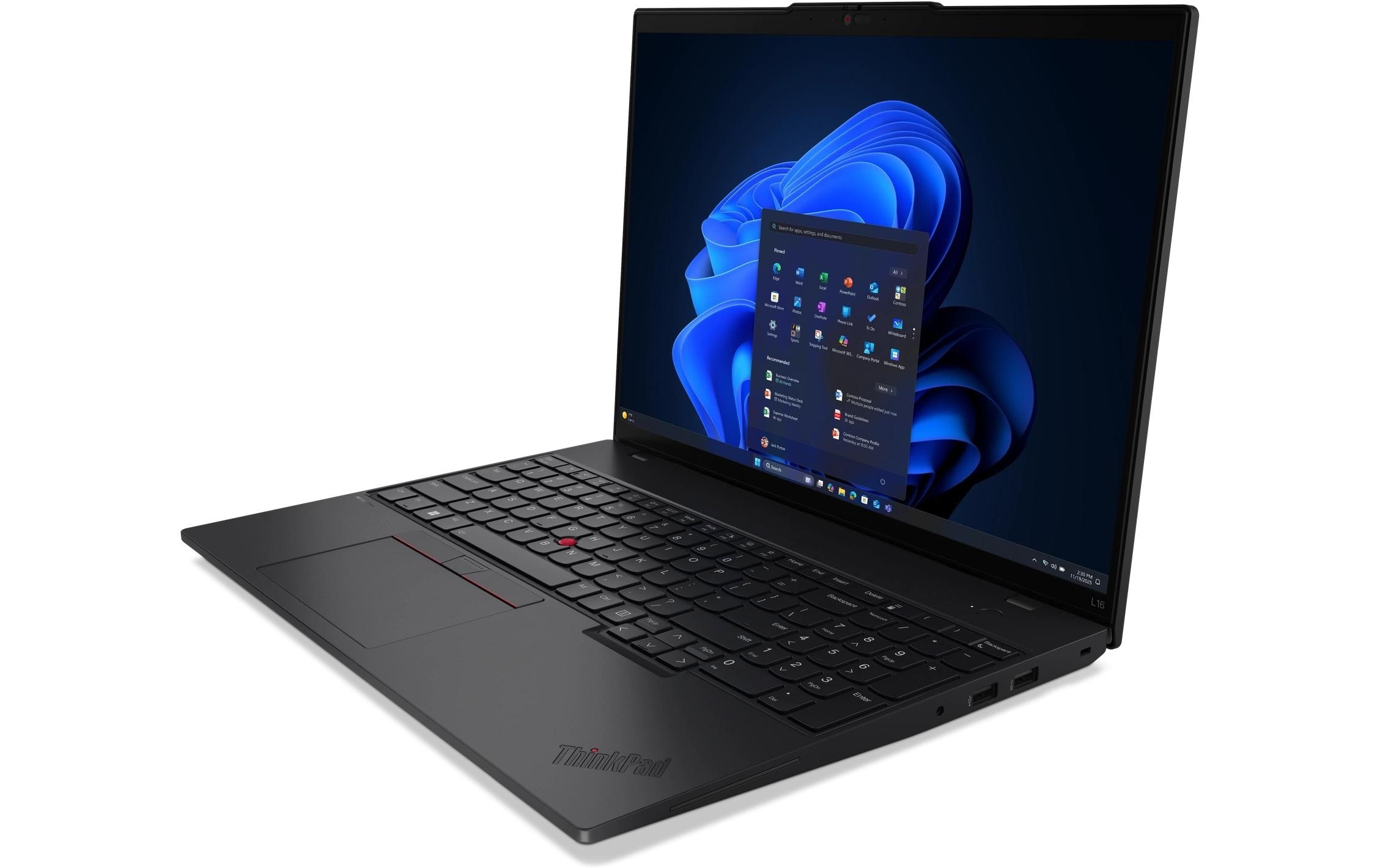 Lenovo Notebook »ThinkPad L16 G2 (Intel)« / 16 ″ Intel Core Ultra 5 512 GB SSD