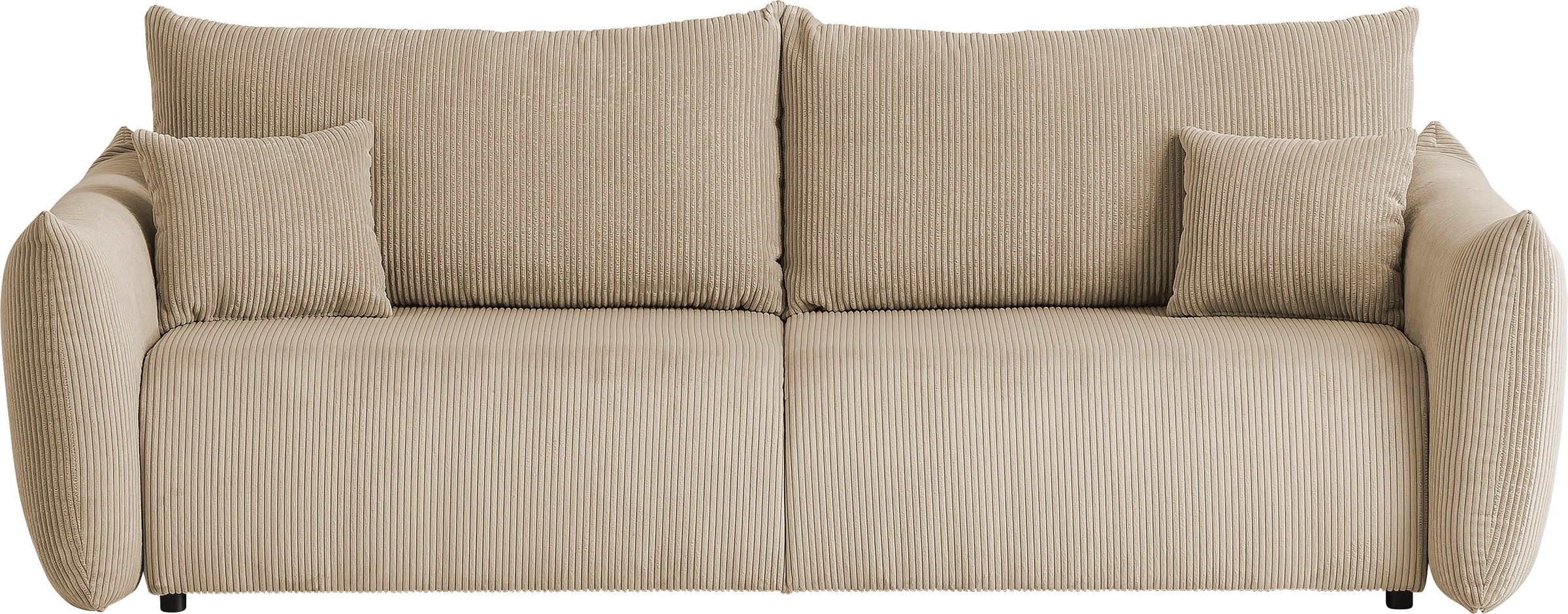 Home affaire 3-Sitzer »MAVAS Schlafsofa mit Bettkasten« ca.240/108cm (Liege günstig online kaufen