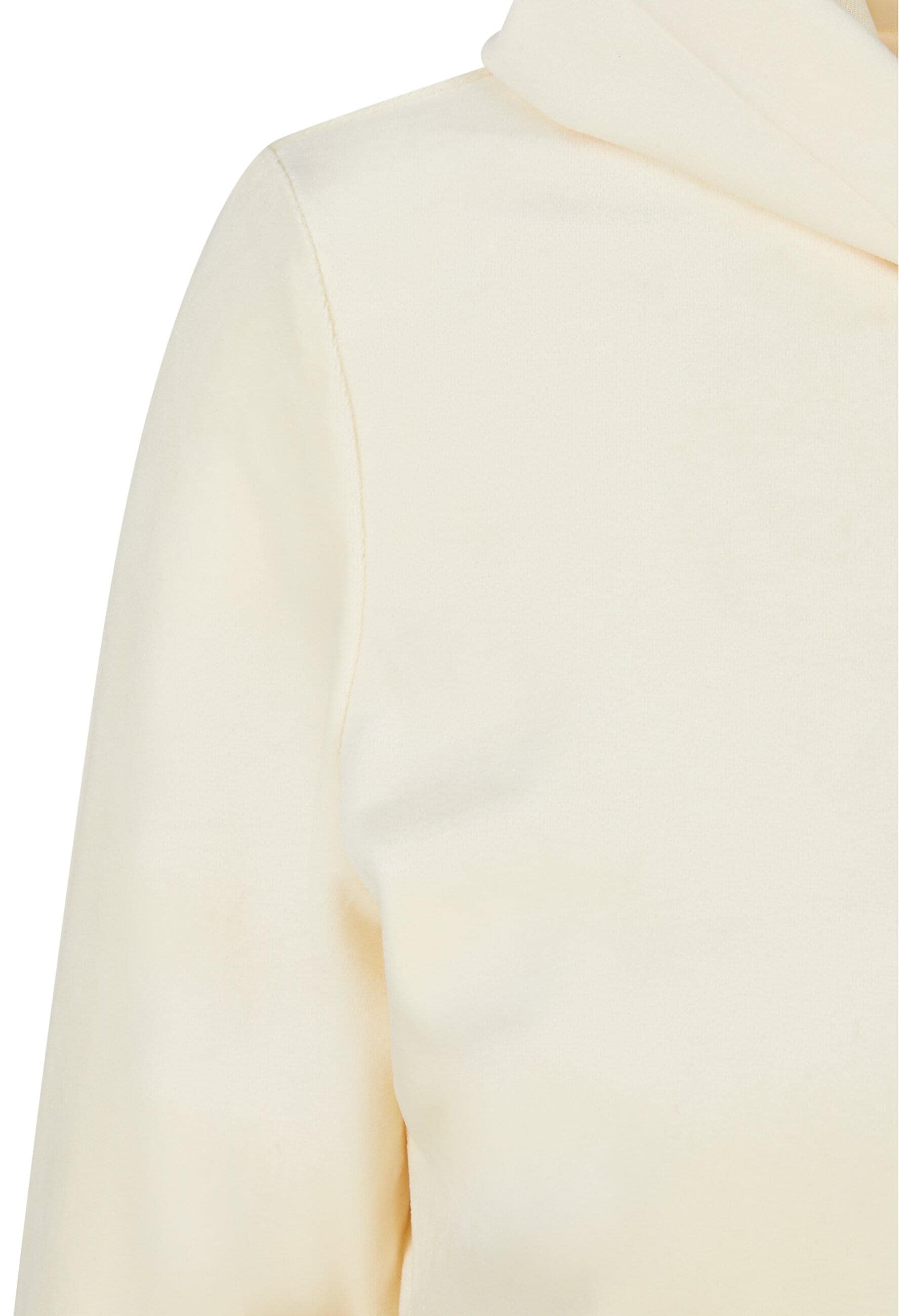 Fubu Kapuzenpullover »Fubu Damen FW224-020-1 Signature Velours Zip Hoodie offwhite« 1 Stk.