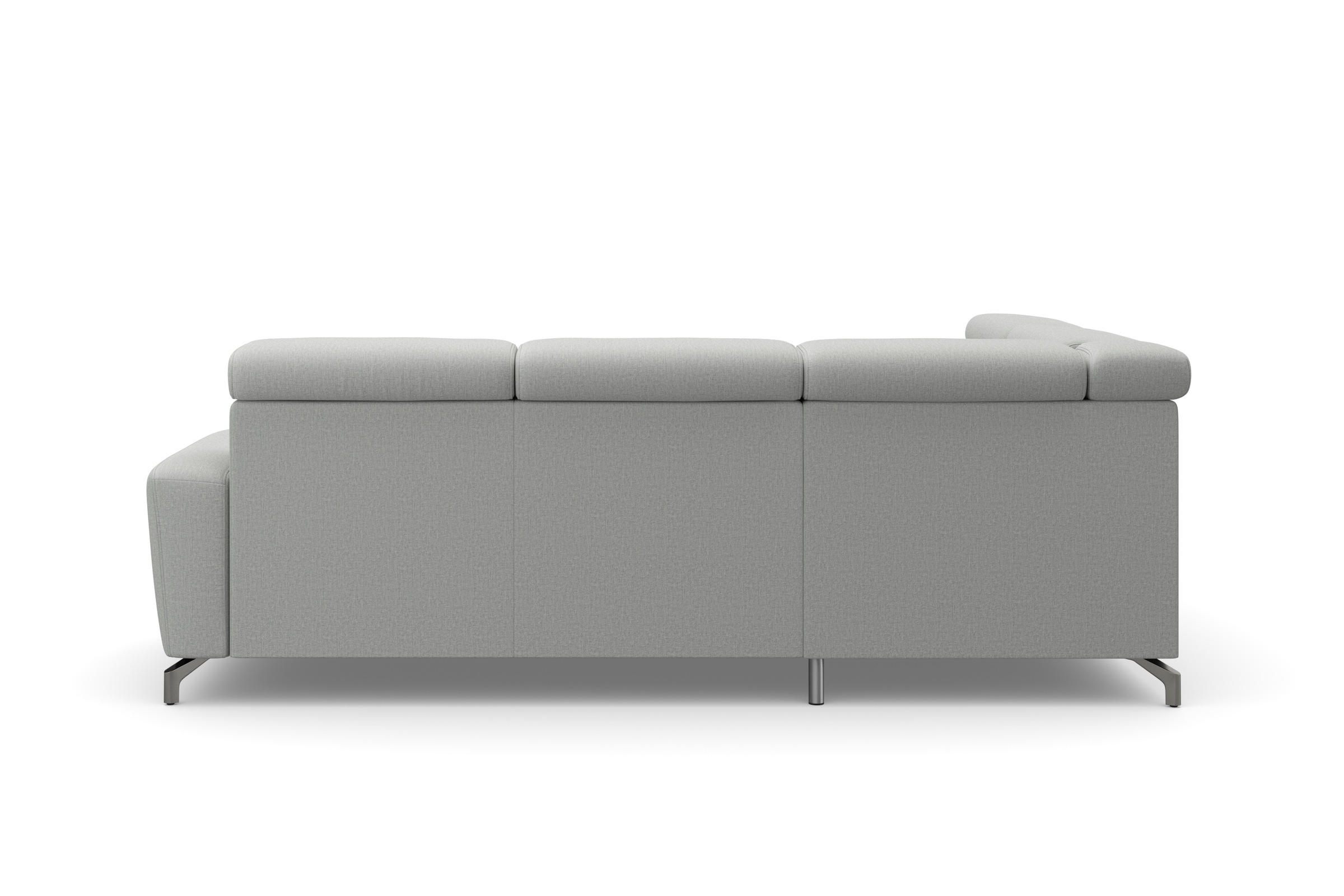 sit&more Ecksofa »Scarlett L-Form«, inklusive Kopfteilverstellung, wahlweise mit Bettfunktion, Bettkasten