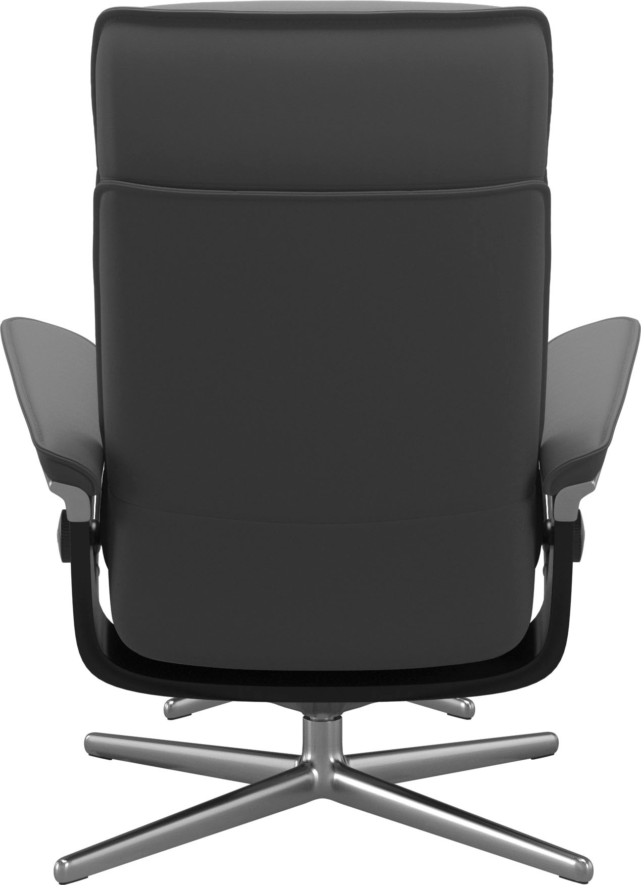 Stressless® Fußhocker »Admiral«, mit Cross Base, Größe M & L, Holzakzent Schwarz