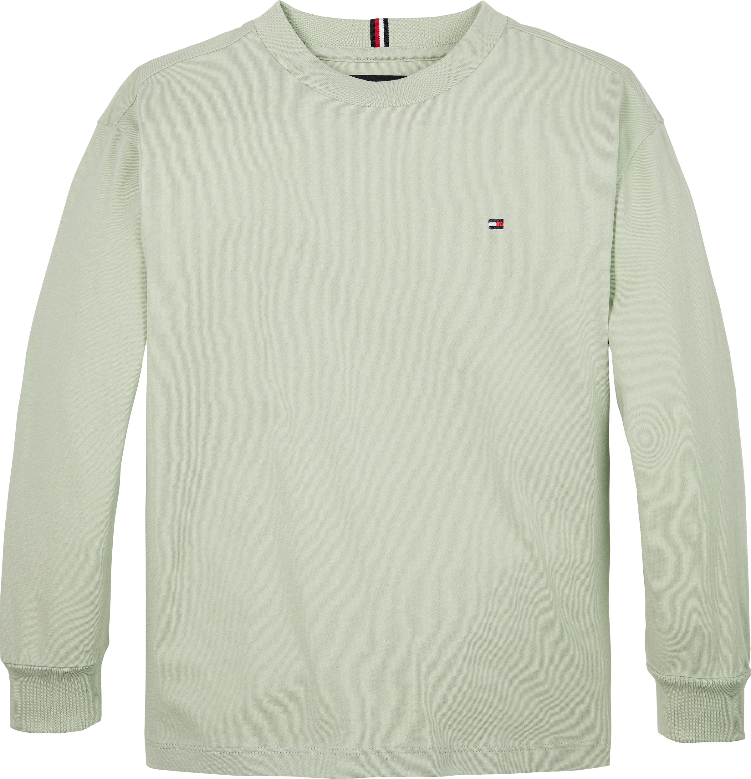 Tommy Hilfiger Langarmshirt »ESSENTIAL T-SHIRT LS« für Kinder bis 16 Jahre, Markenlogo