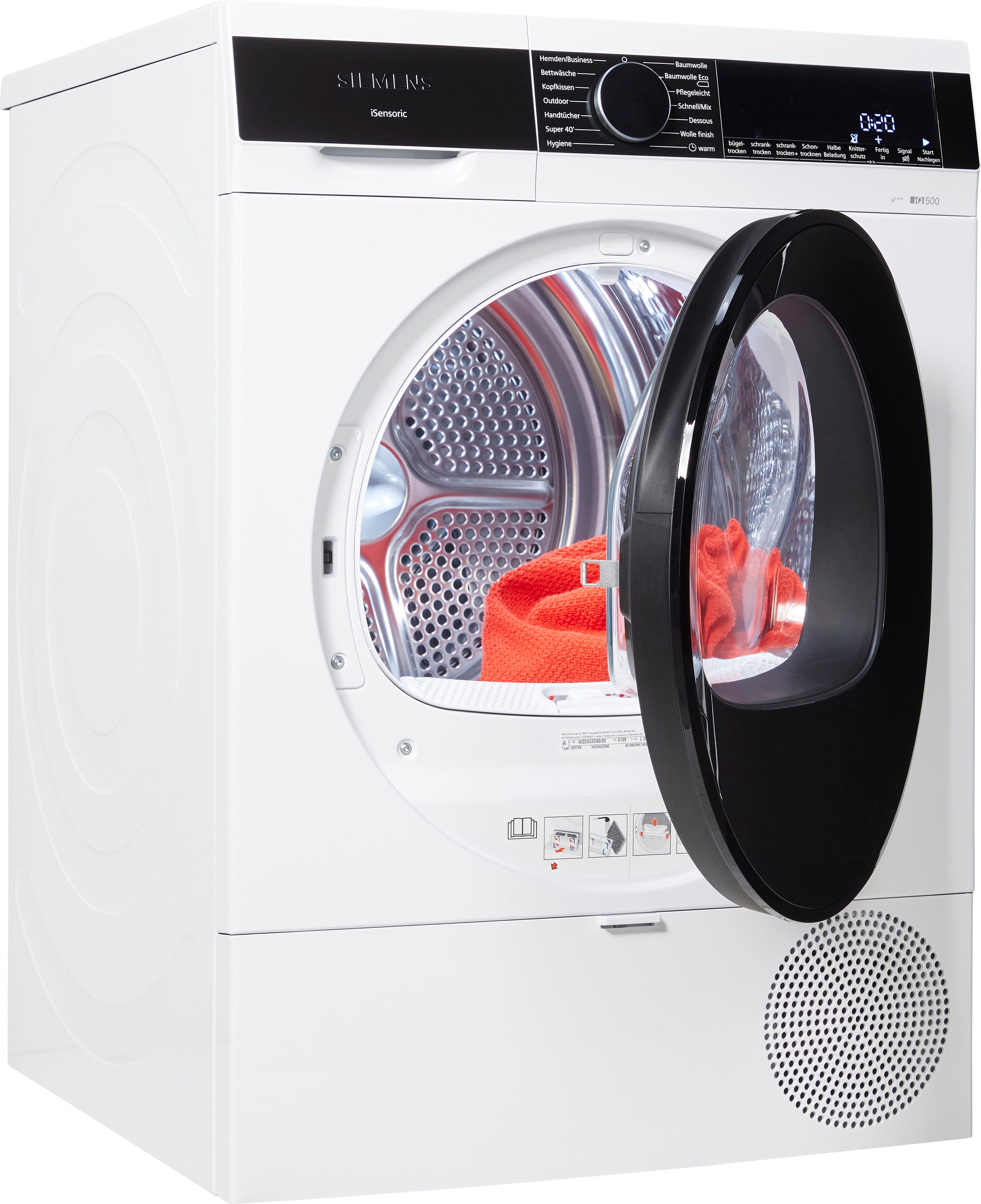 SIEMENS Wärmepumpentrockner »WQ33G2D00« 8 easyClean-Filter - so einfach sau günstig online kaufen