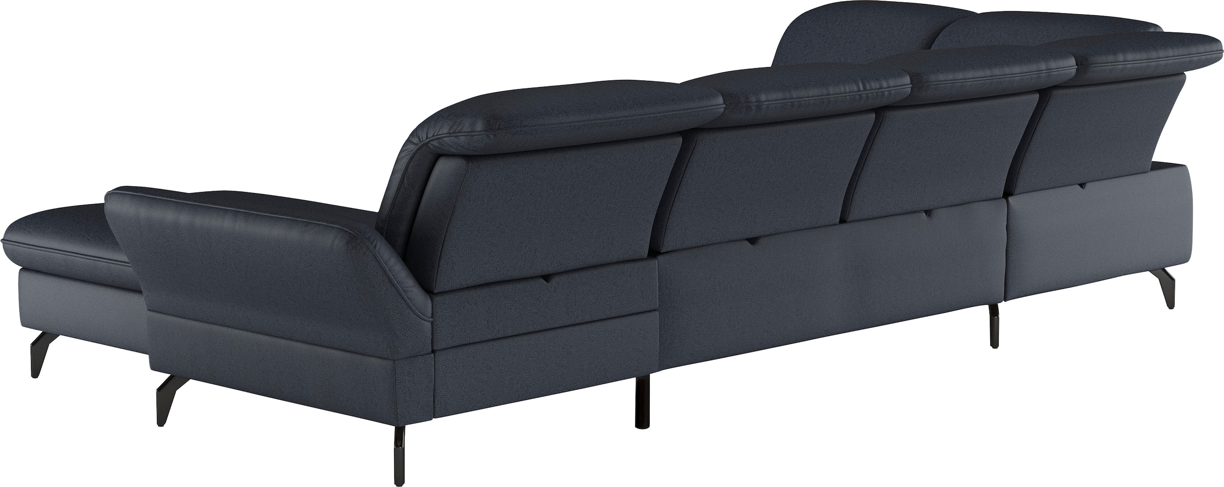 sit&more Wohnlandschaft »Leandro U-Form«, Wahlweise mit Bett-, Kopfteil - und Armlehnfunktion, sowie Bettkasten