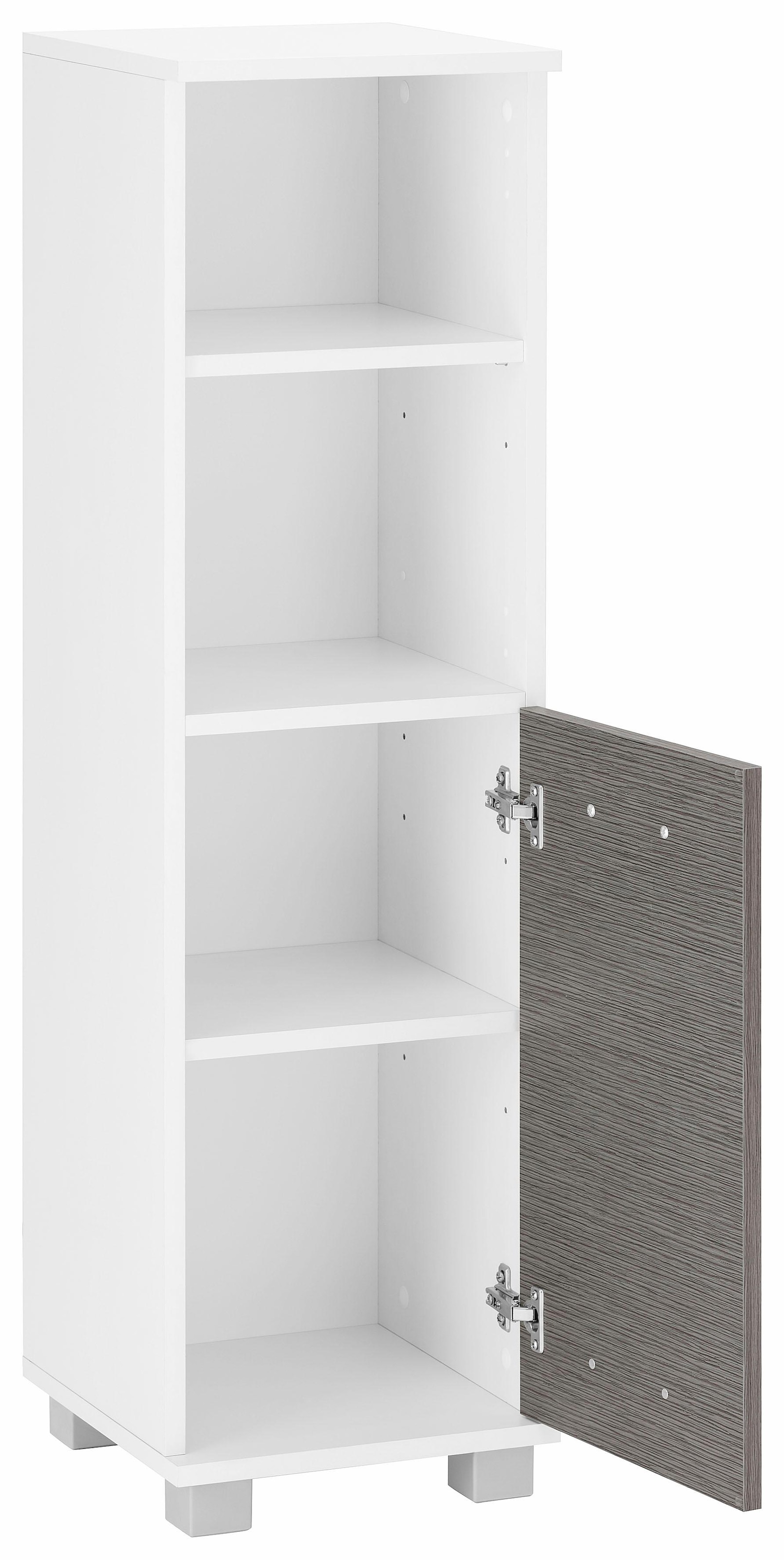 Schildmeyer Midischrank »Emmi in verschiedenen Farben«, Höhe 110,5 cm, Metallgriff, mit 2 praktischen offenen Fächern