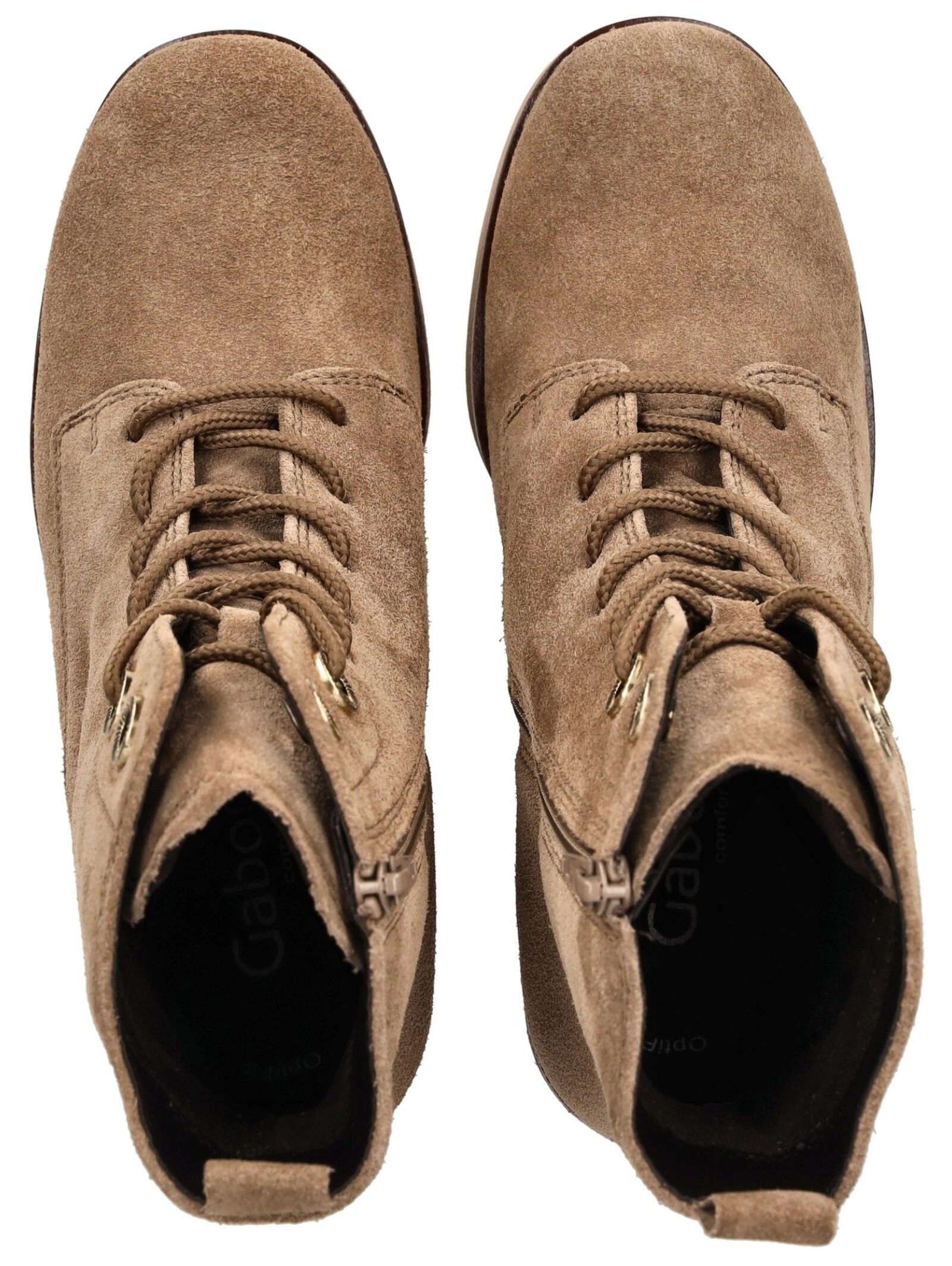 Gabor Comfort Schnürstiefelette »Gabor Comfort Stiefelette Veloursleder«