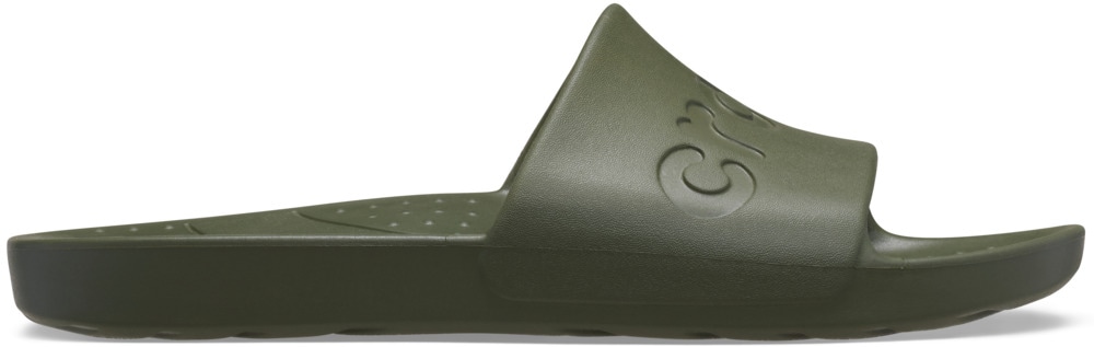 Crocs Pantolette »Crocs Slide«, Badeschuh, Schlappen, Strandschuh mit bequemem Fußbett
