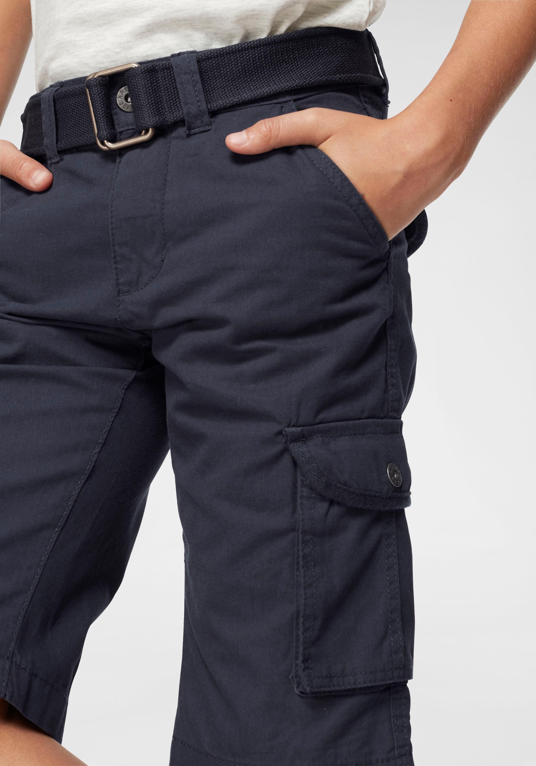 3. Bild von KIDSWORLD Bermudas, (Packung, 2 tlg.), mit Textilgürtel