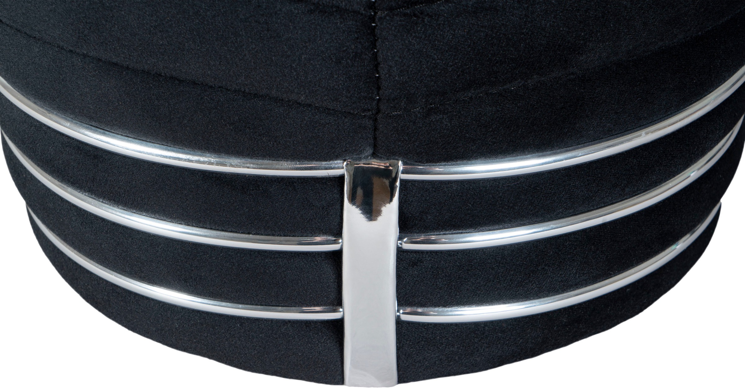 Kayoom Sitzhocker »Hocker Doric, trendiger Look, ästhetische Farbgebung, schöne Steppung«, (1 St.), komfortabel, hochqualitativ, pflegeleicht, hochwertige Materialien