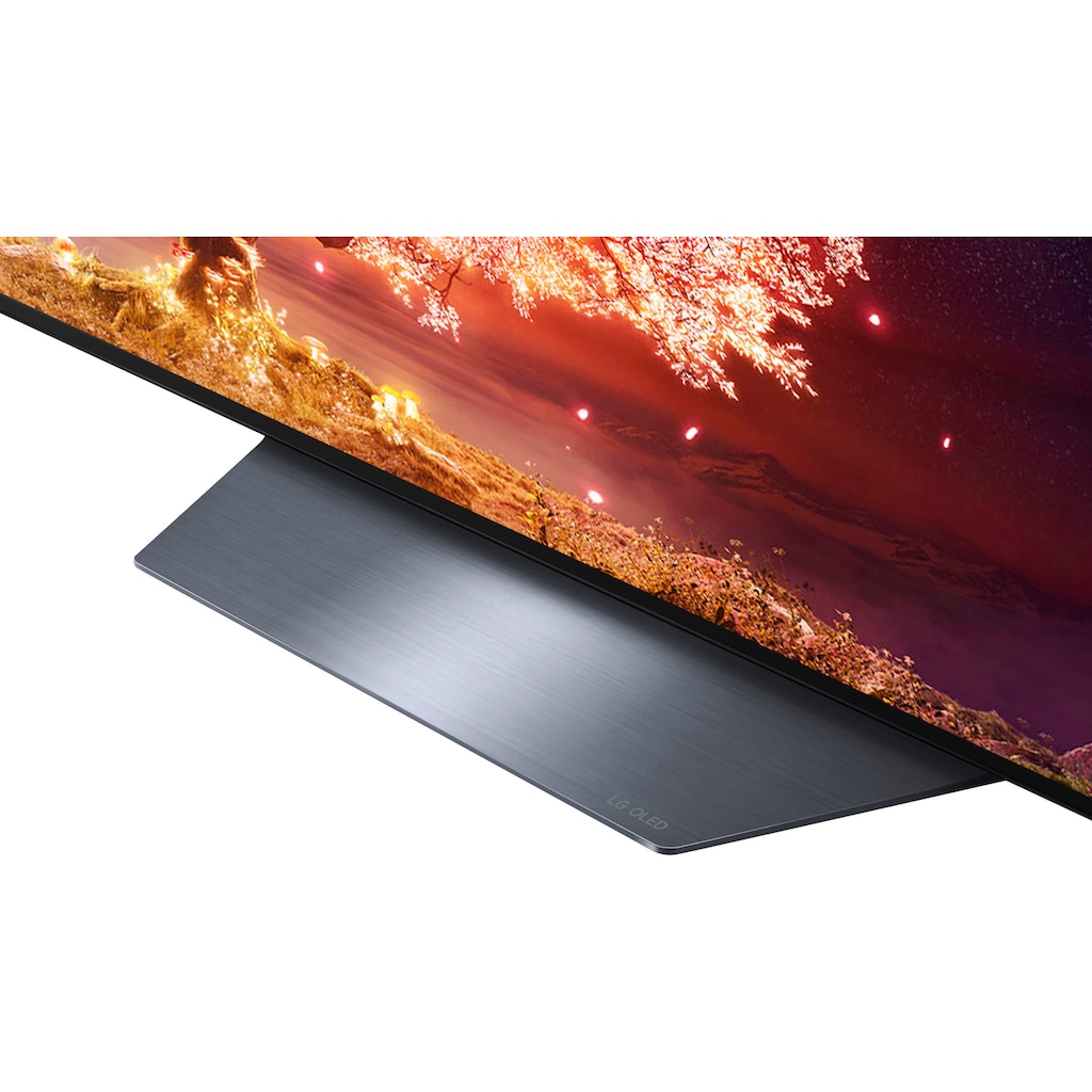 LG OLED-Fernseher »OLED55B19LA«, 139 cm/55 Zoll, 4K Ultra HD, Smart-TV, (bis zu 120Hz)-α7 Gen4 4K AI-Prozessor-Twin Triple Tuner-Sprachassistenten-HDMI 2.1