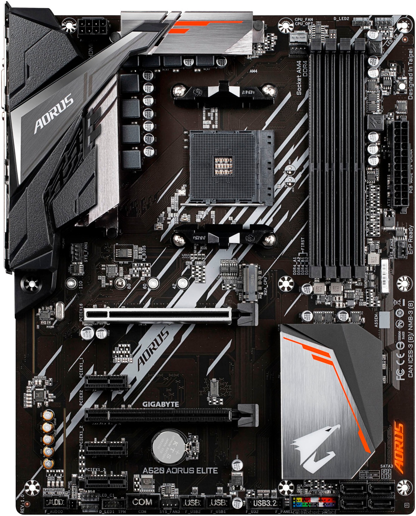 Gigabyte Mainboard »A520 AORUS ELITE«
