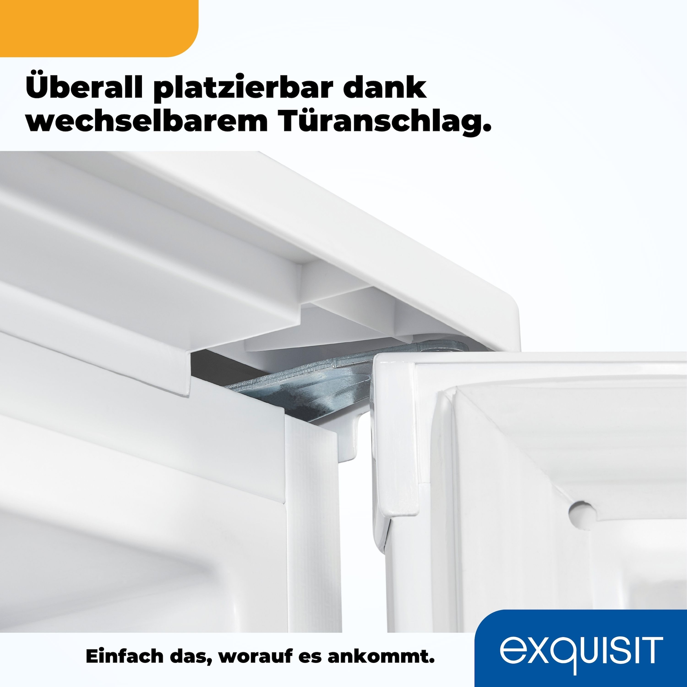 exquisit Kühlschrank »KS117-3-040E weiss«