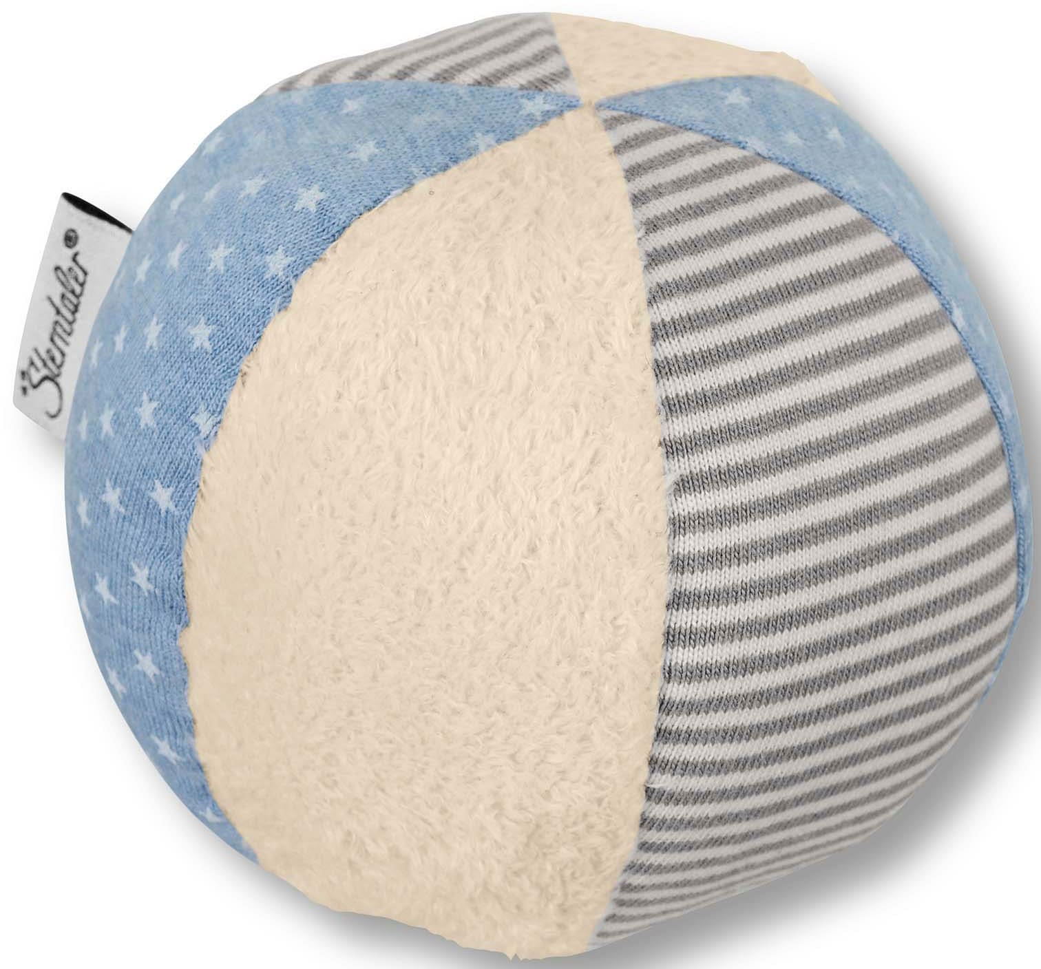 Softball »Stoff, blau/beige«, für Babys