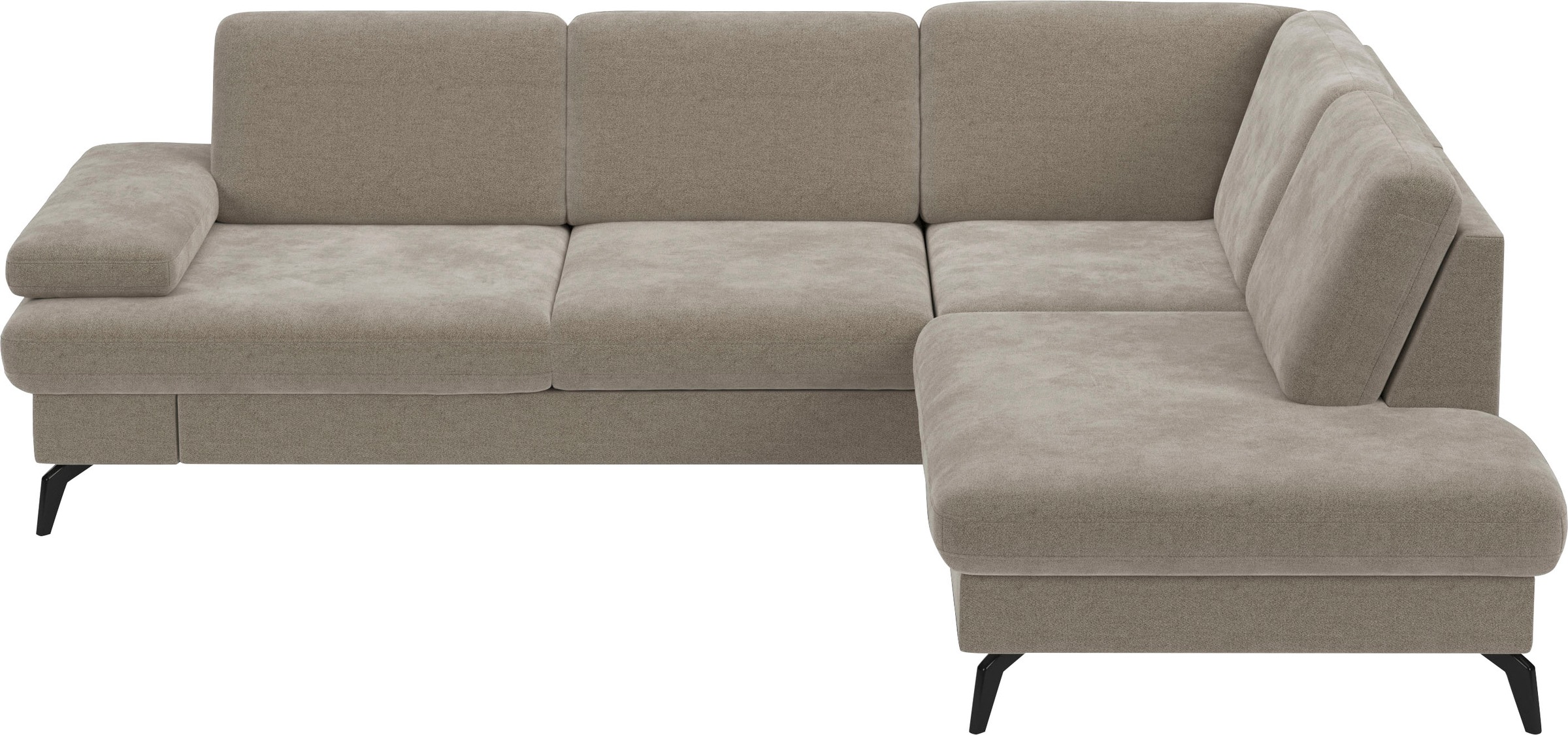 sit&more "Morris L-Form, inkl. Sitztiefenverstellung" wahlweise mit Armteil günstig online kaufen