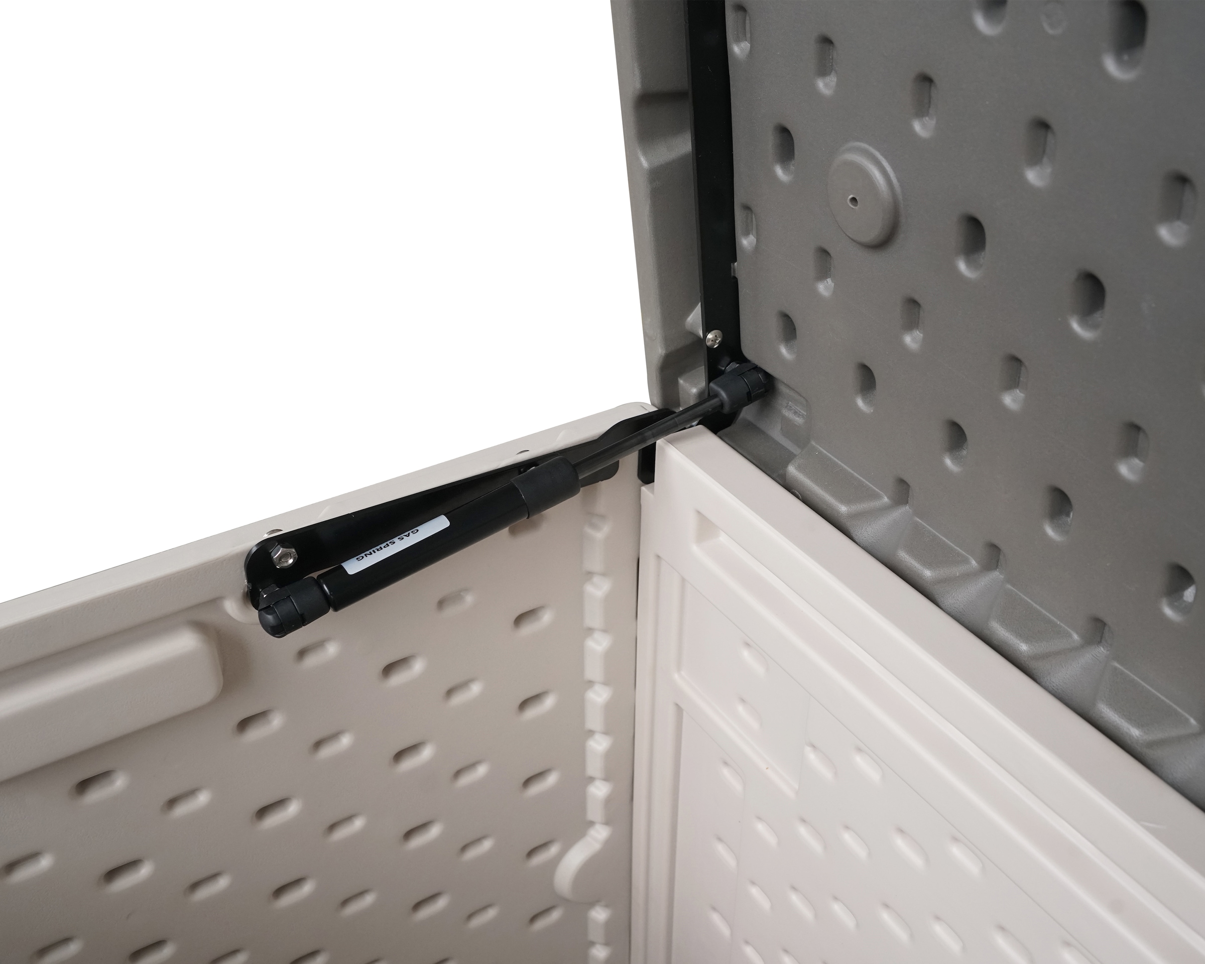 WESTMANN Kissenbox »Kunststoff-Gartenbox XXL Silva 570l, Anthrazit« 74x150x66cm, stabile und wetterfeste Konstruktion aus Kunststoff