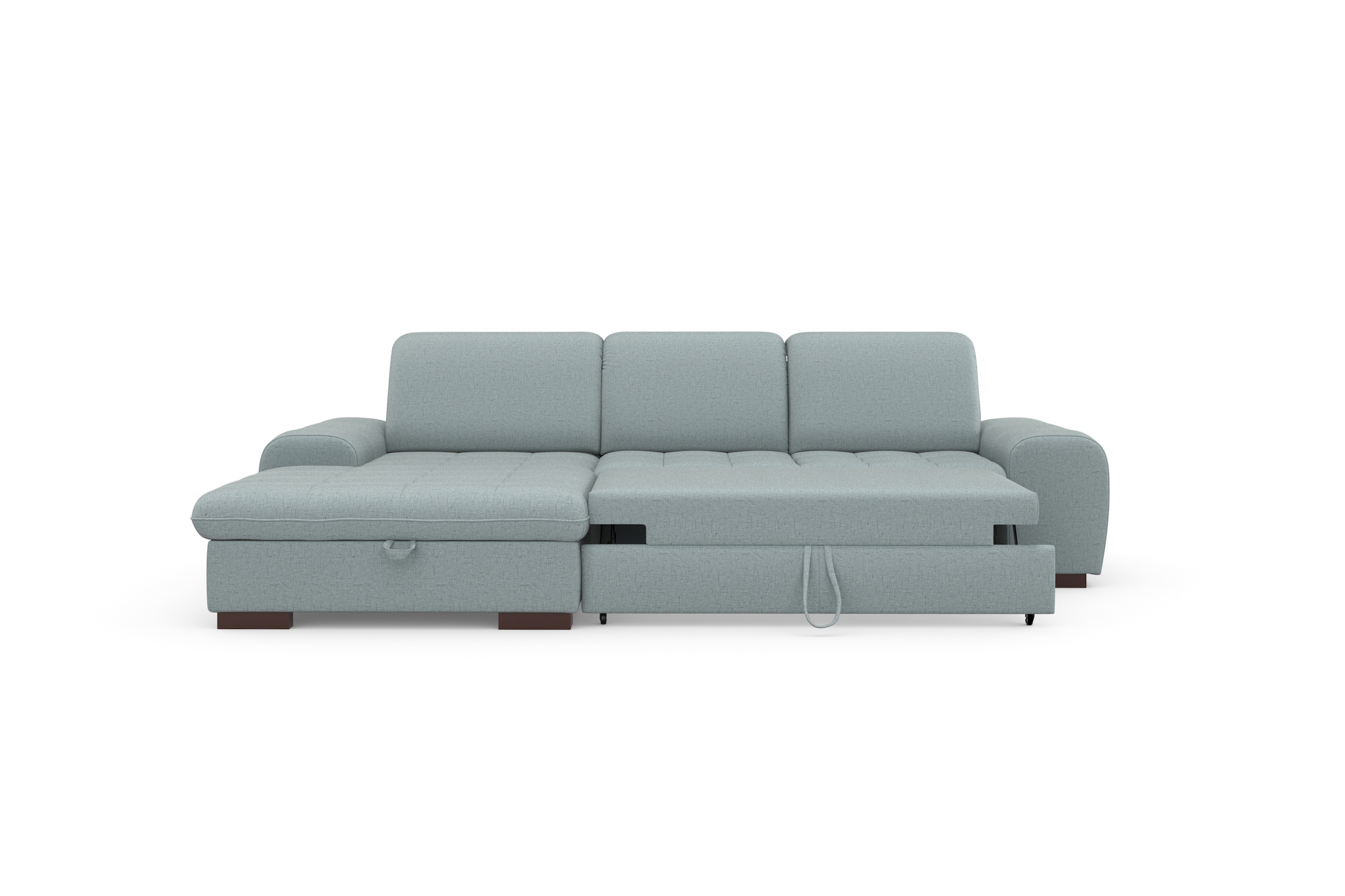 sit&more Ecksofa »Luxor L-Form«, wahlweise mit Bettfunktion, Bettkasten und Kopfteilverstellung