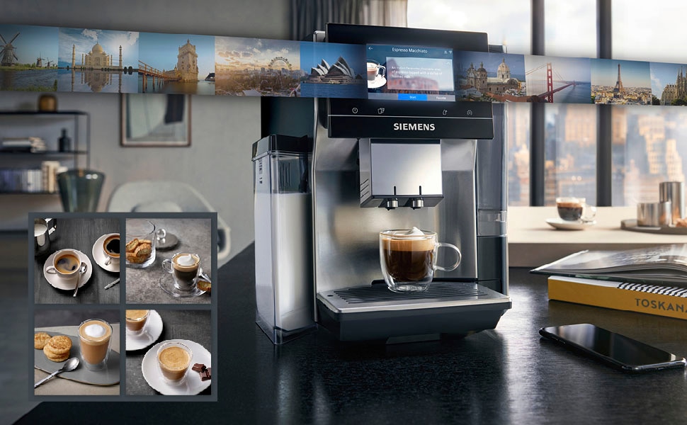 SIEMENS Kaffeevollautomat »EQ.700 integral bis bestellen zu Kaffee-Favoriten Full-Touch-Display, 30 TQ707D03«, - individuelle