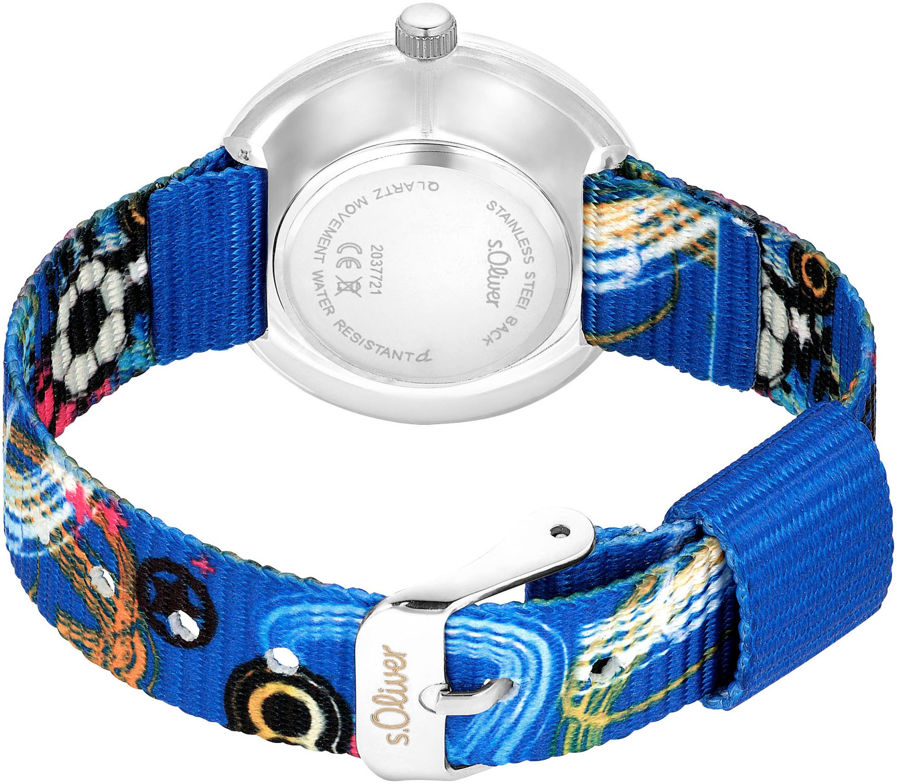 s.Oliver Quarzuhr, Armbanduhr, Kinderuhr, Fußball, Geschenkidee, Geburtstag, Schulanfang