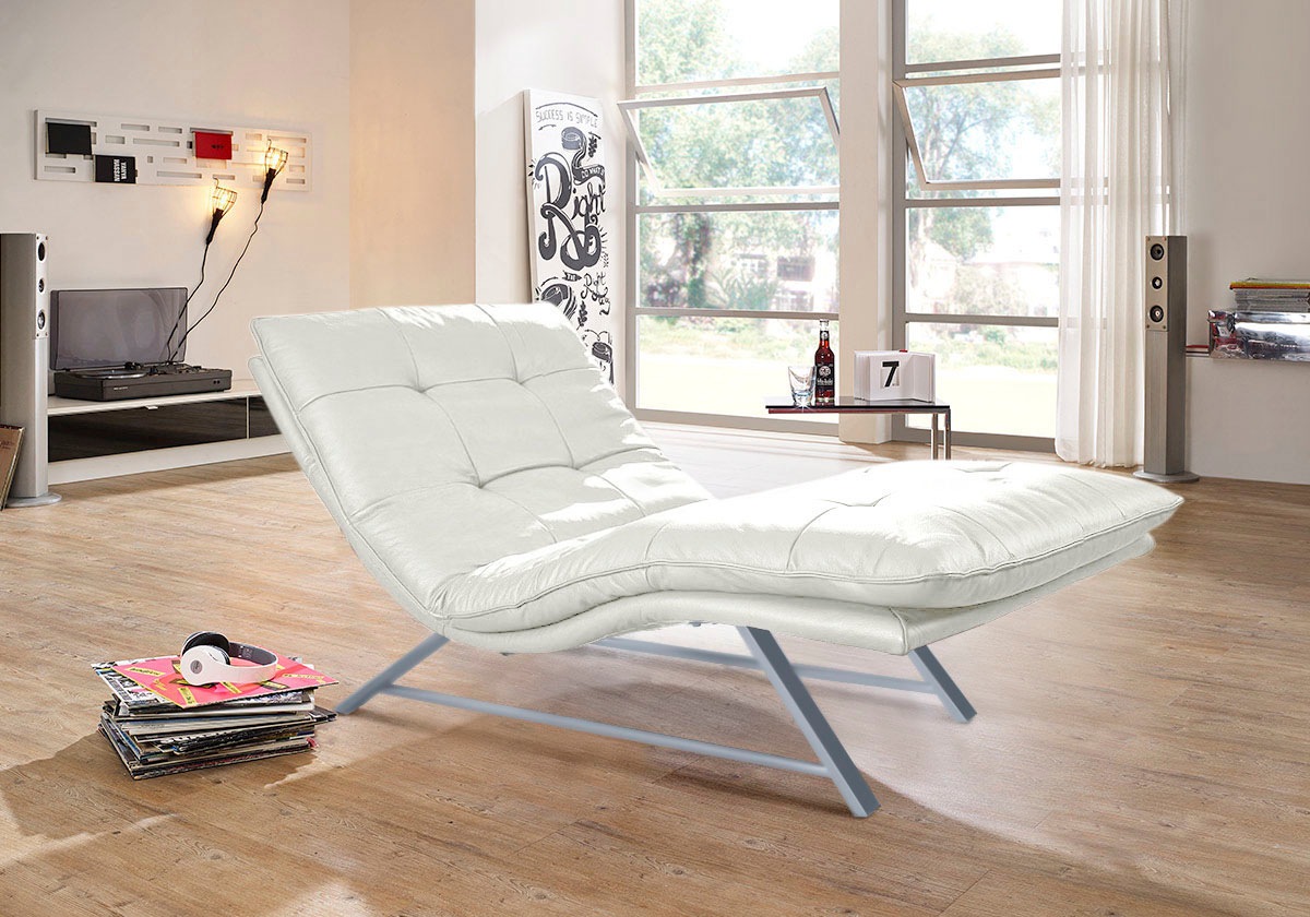 W.SCHILLIG Relaxliege »daily dreams«, in Waffelkissen-Optik, wahlweise mit günstig online kaufen