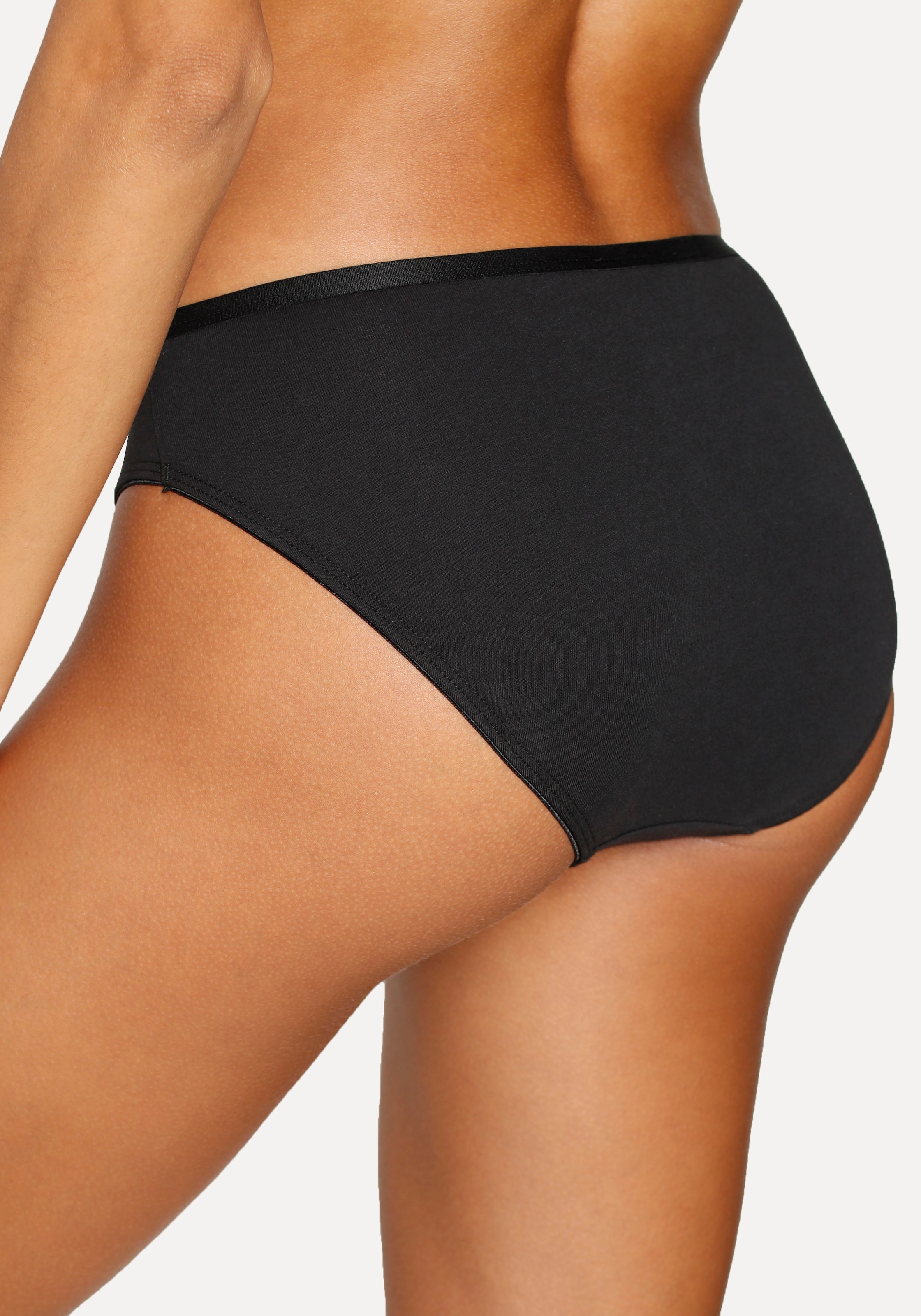 Vivance Jazz-Pants Slips, (5er-Pack), aus elastischer Baumwoll-Qualität