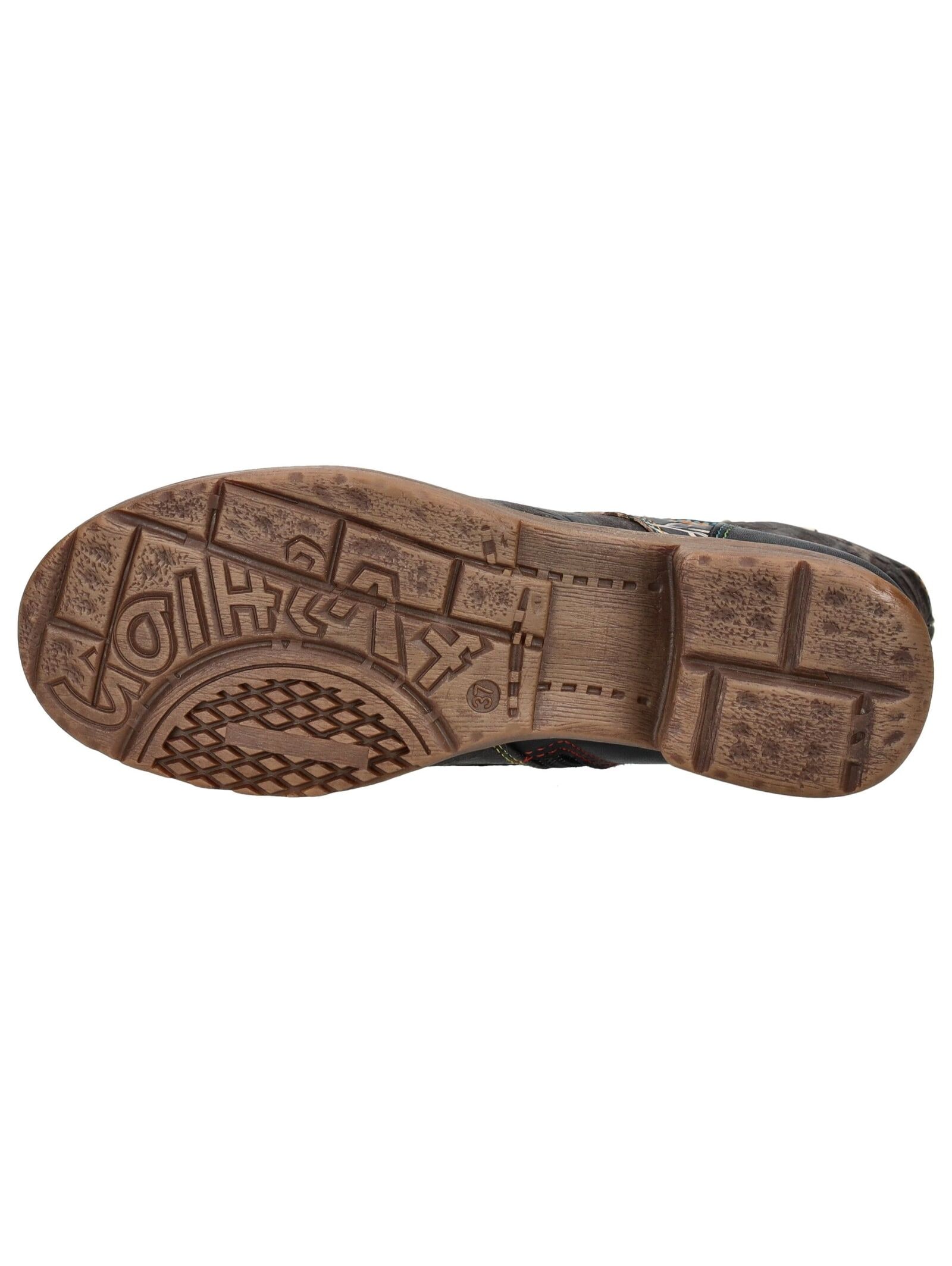 LAURA VITA Schnürstiefelette »LAURA VITA Stiefelette Leder/Textil«