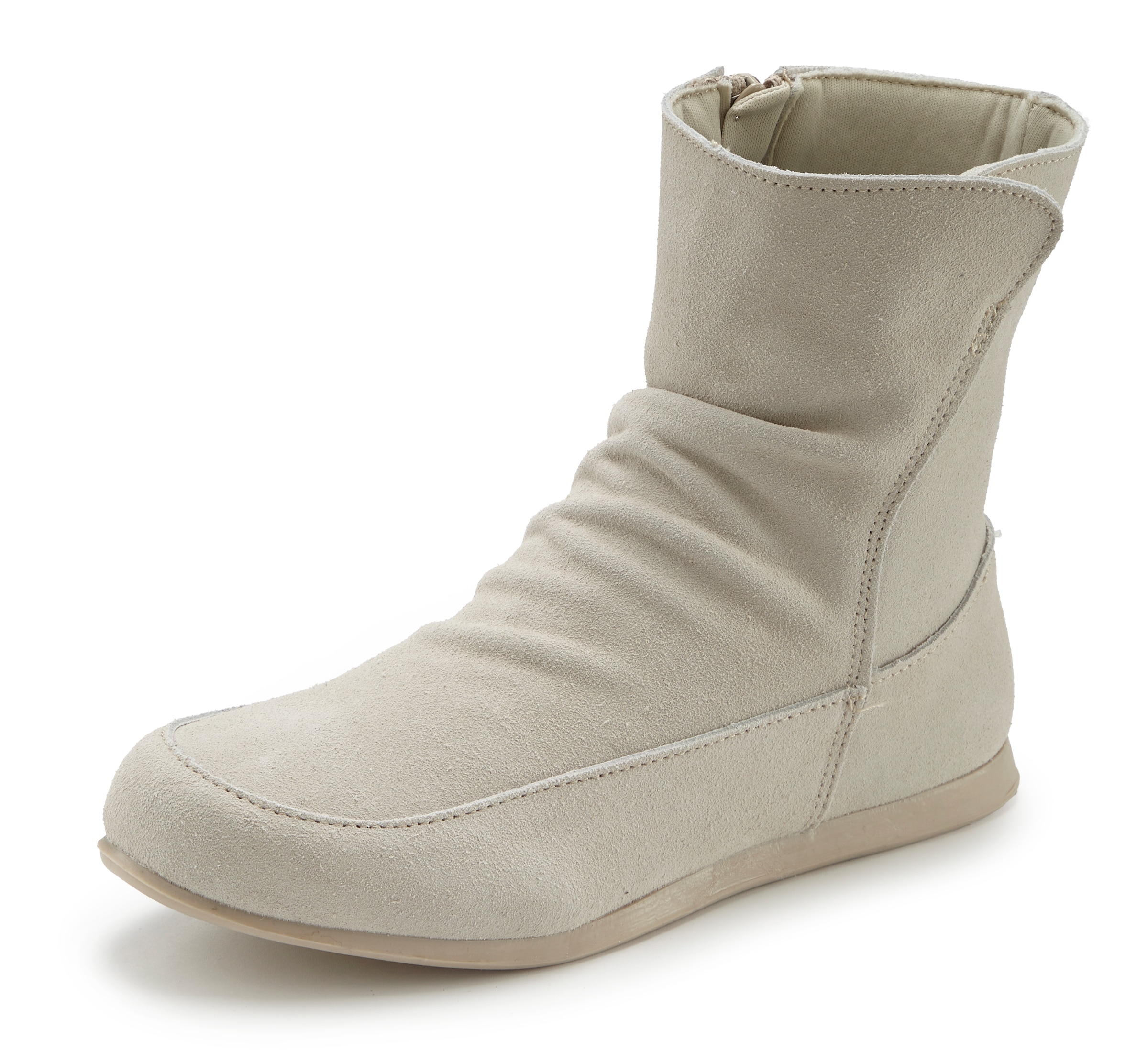 Vivance Stiefelette »Stiefel, Boots«, aus hochwertigem Leder mit Reißverschluss