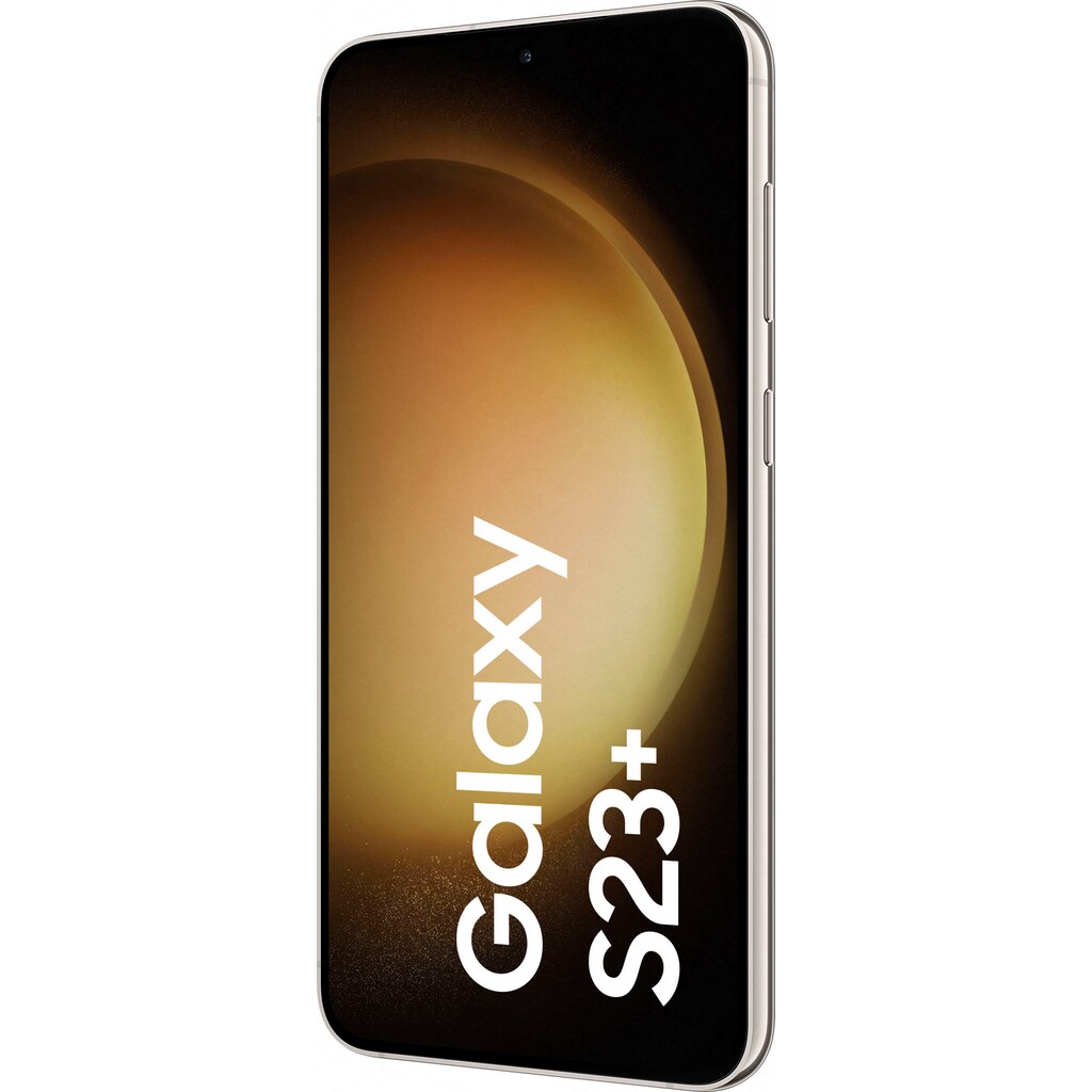 Samsung Smartphone »Galaxy S23+«, beige, 16,65 cm/6,6 Zoll, 256 GB Speicherplatz, 50 MP Kamera