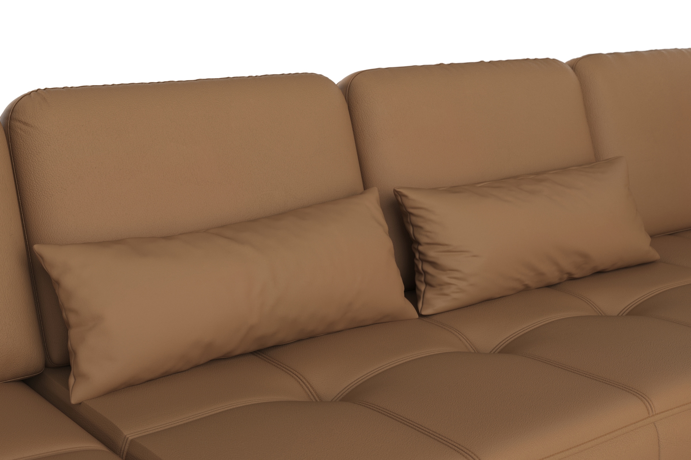 sit&more Wohnlandschaft »Bendigo U-Form«, inklusive Sitztiefenverstellung, Bodenfreiheit 12 cm, in 2 Fußfarben