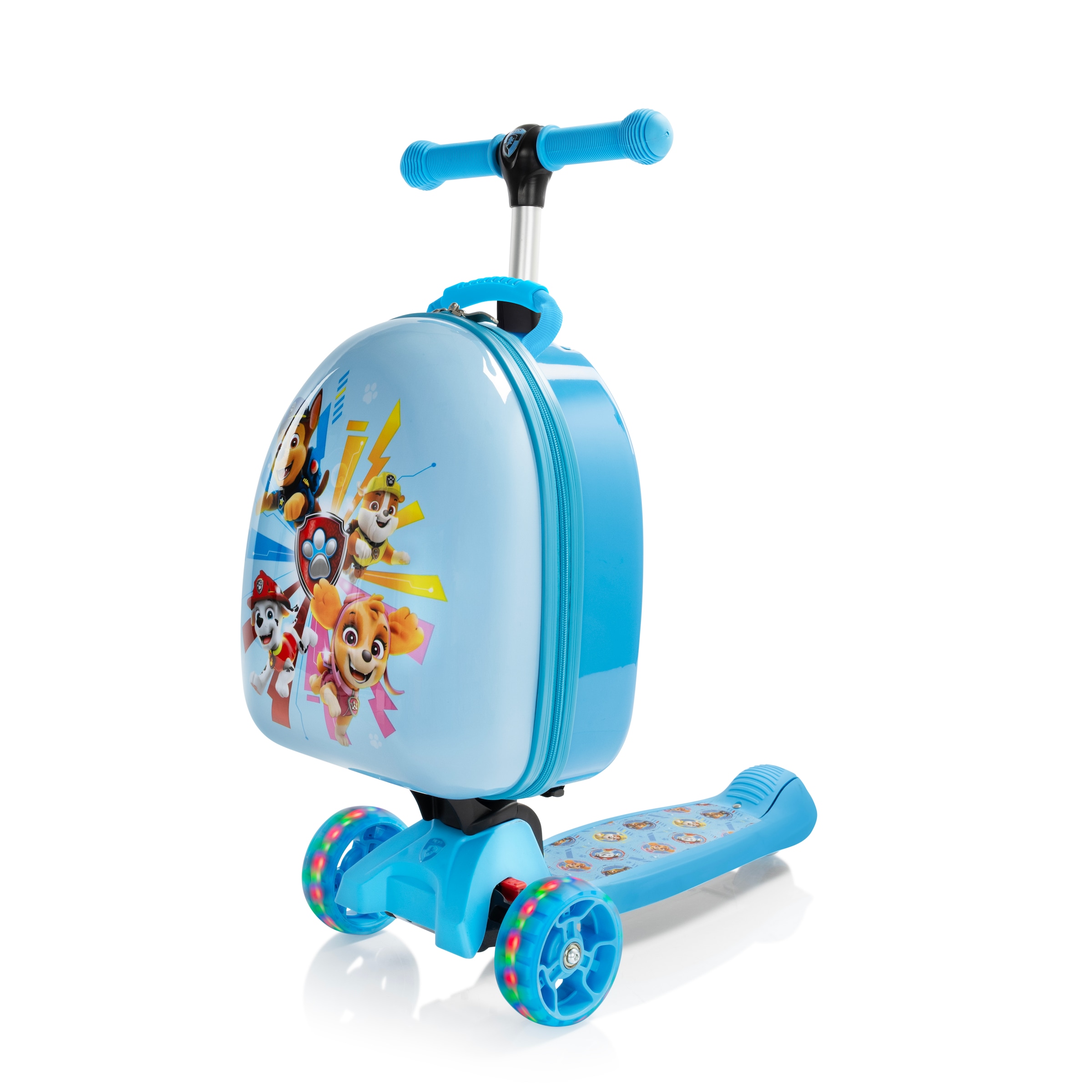 Heys Kinderkoffer »Heys Turbo Tots Scooter« Kindertrolley, Reisekoffer, handgepäcktauglich mit Paw Patrol Motiv