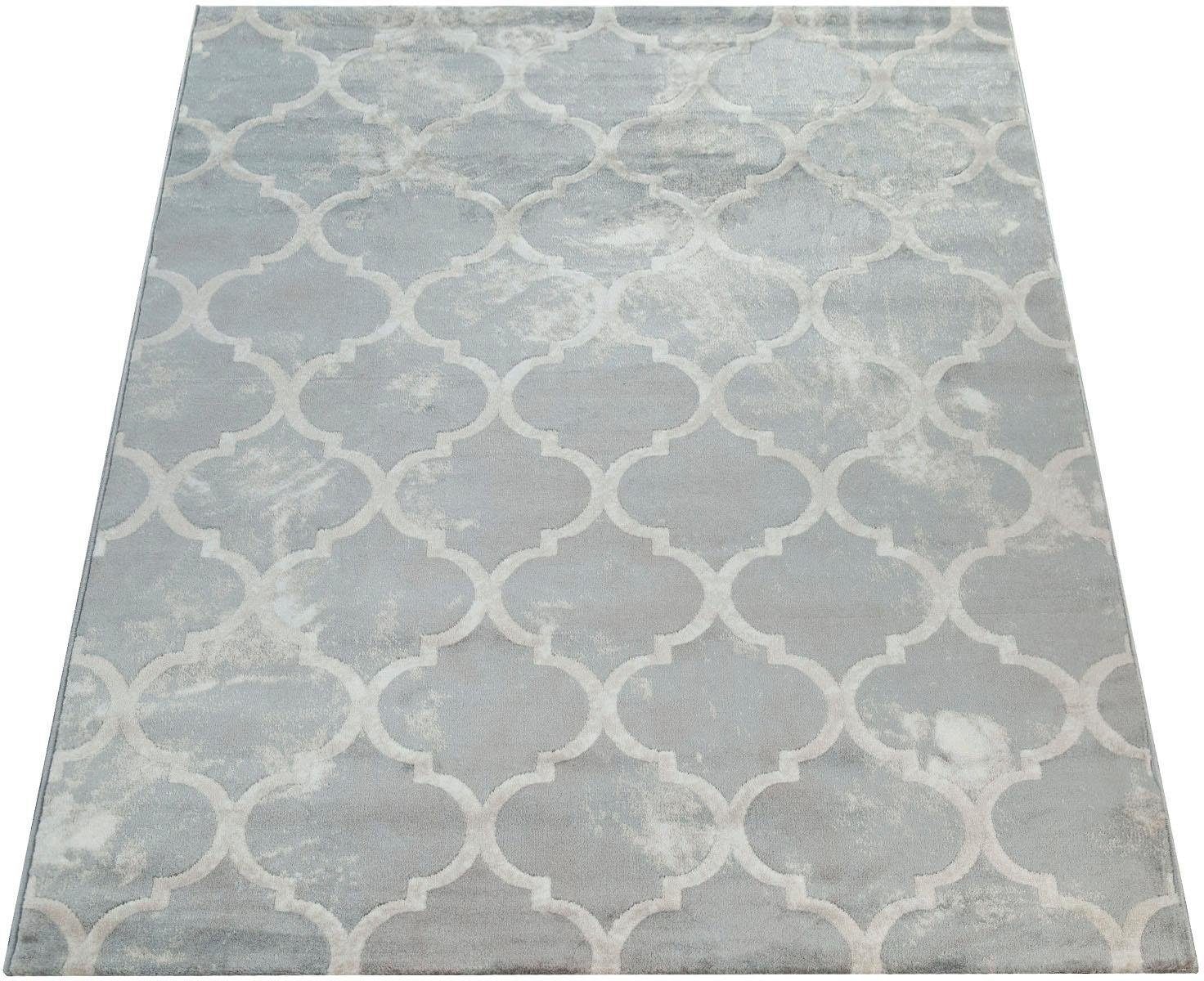 Paco Home Teppich »Victory 605«, rechteckig, 15 mm Höhe, Kurzflor im Vintage-Design, Wohnzimmer
