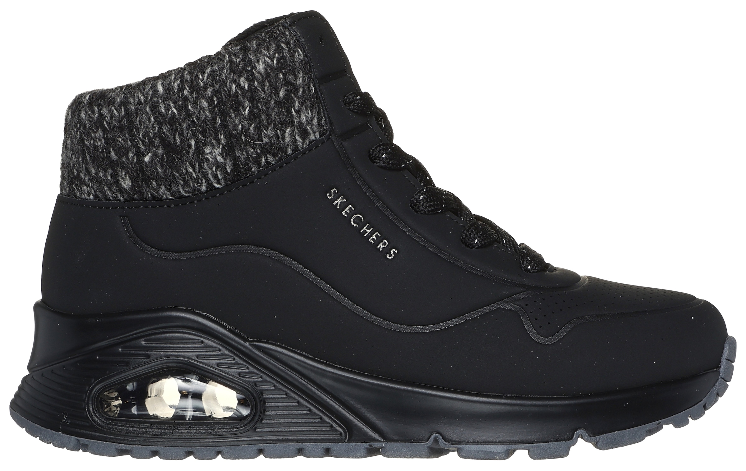 Skechers Sneaker »Uno Gen1 - Darling Daze«, Schnürboots, Winterstiefel, High Top Sneaker mit Warmfutter