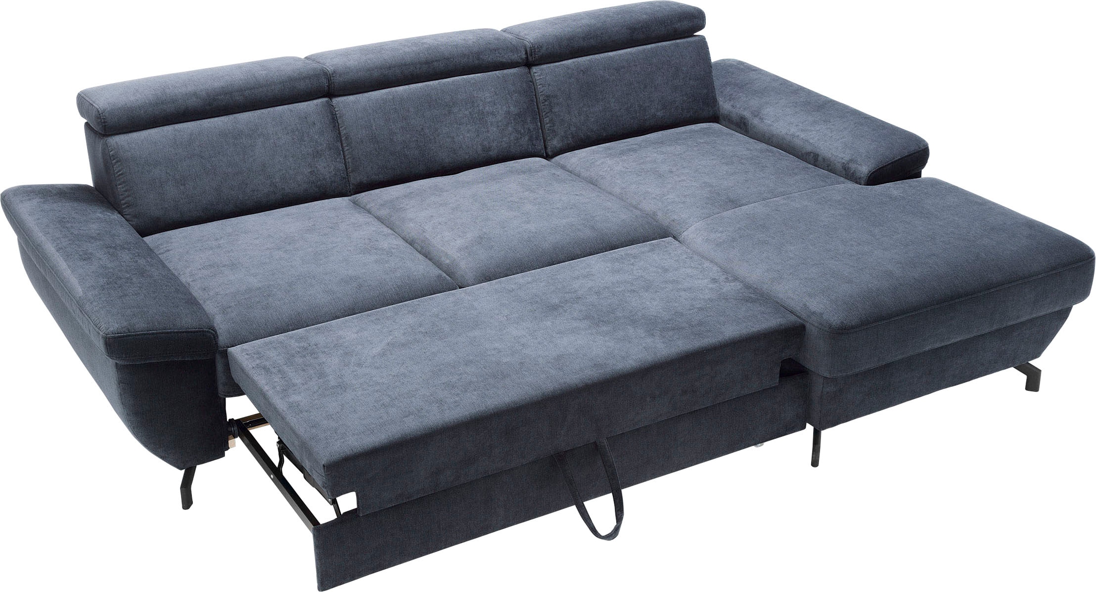 TRENDMANUFAKTUR Ecksofa »Rima, multifunktionales Sofa, L-Form,«, mit Bettfunktion, Bettkasten, Kopf- und Sitztiefenverstellung