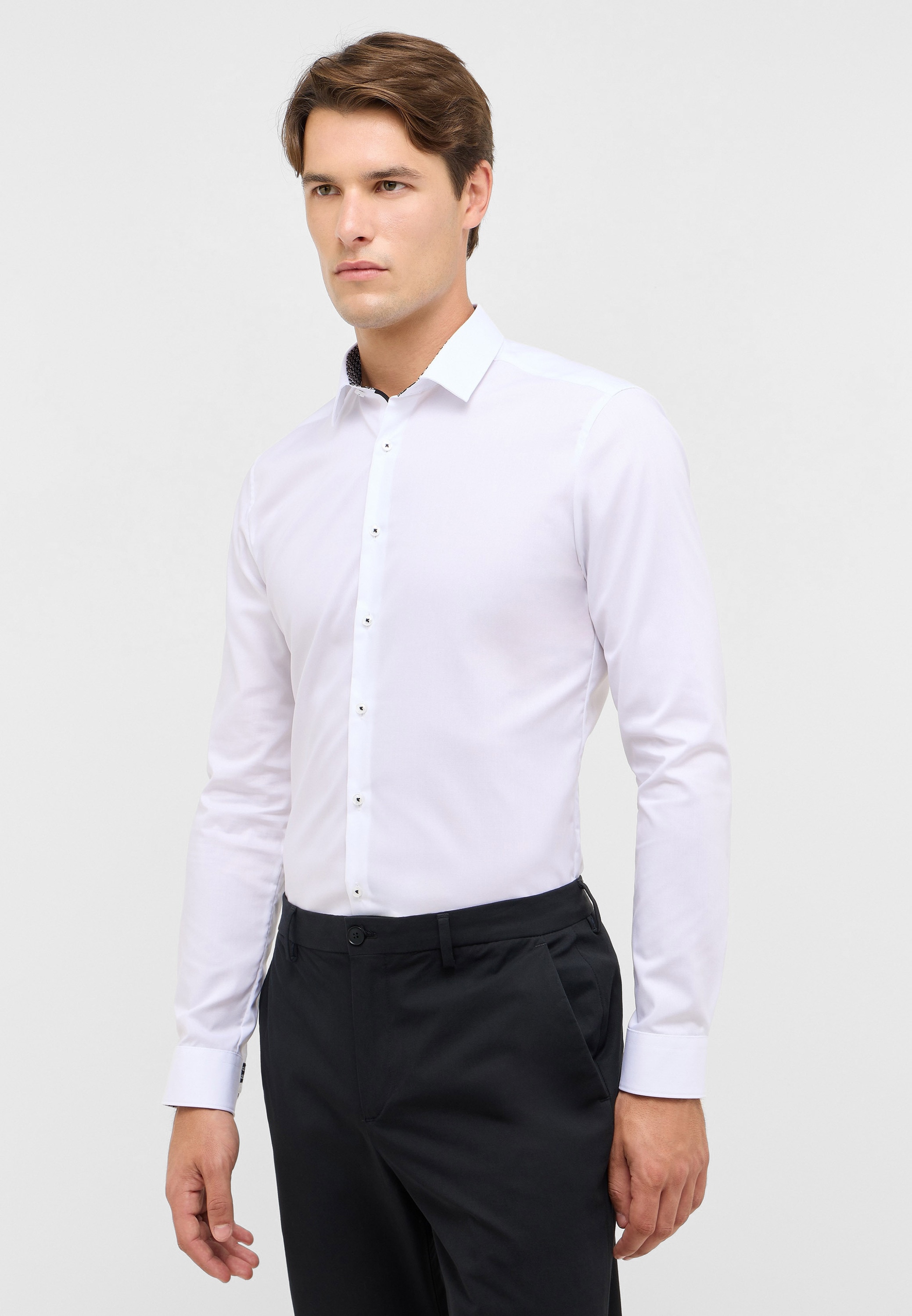 Eterna Langarmhemd »SUPER SLIM« NON IRON (bügelfrei)