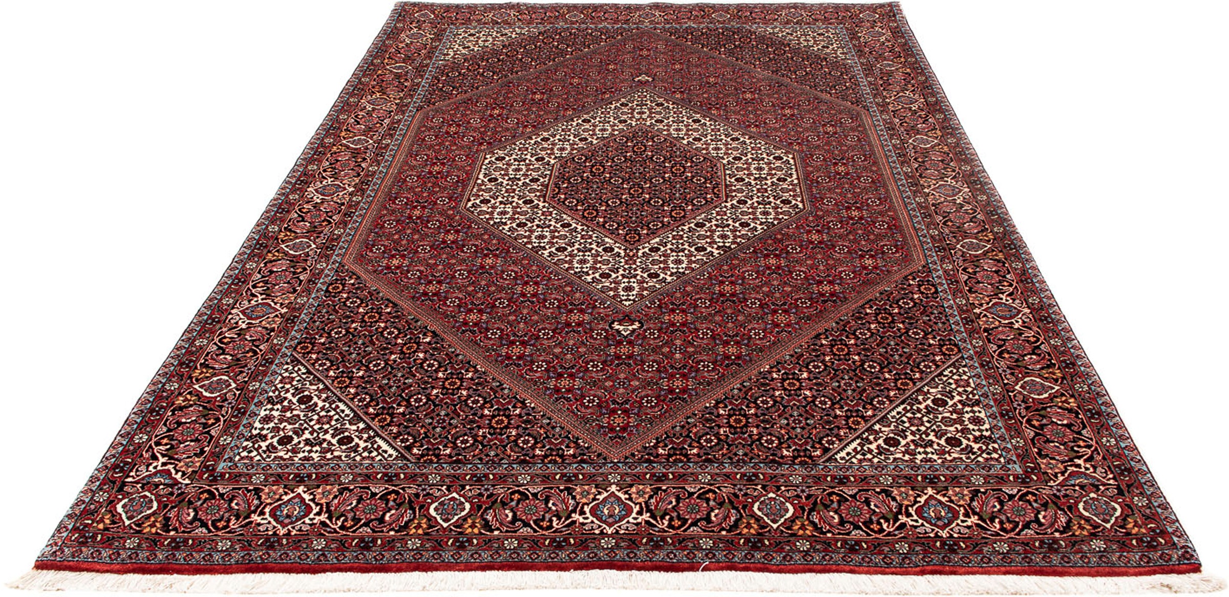 morgenland Orientteppich »Perser - Bidjar - 254 x 174 cm - dunkelrot«, rech günstig online kaufen