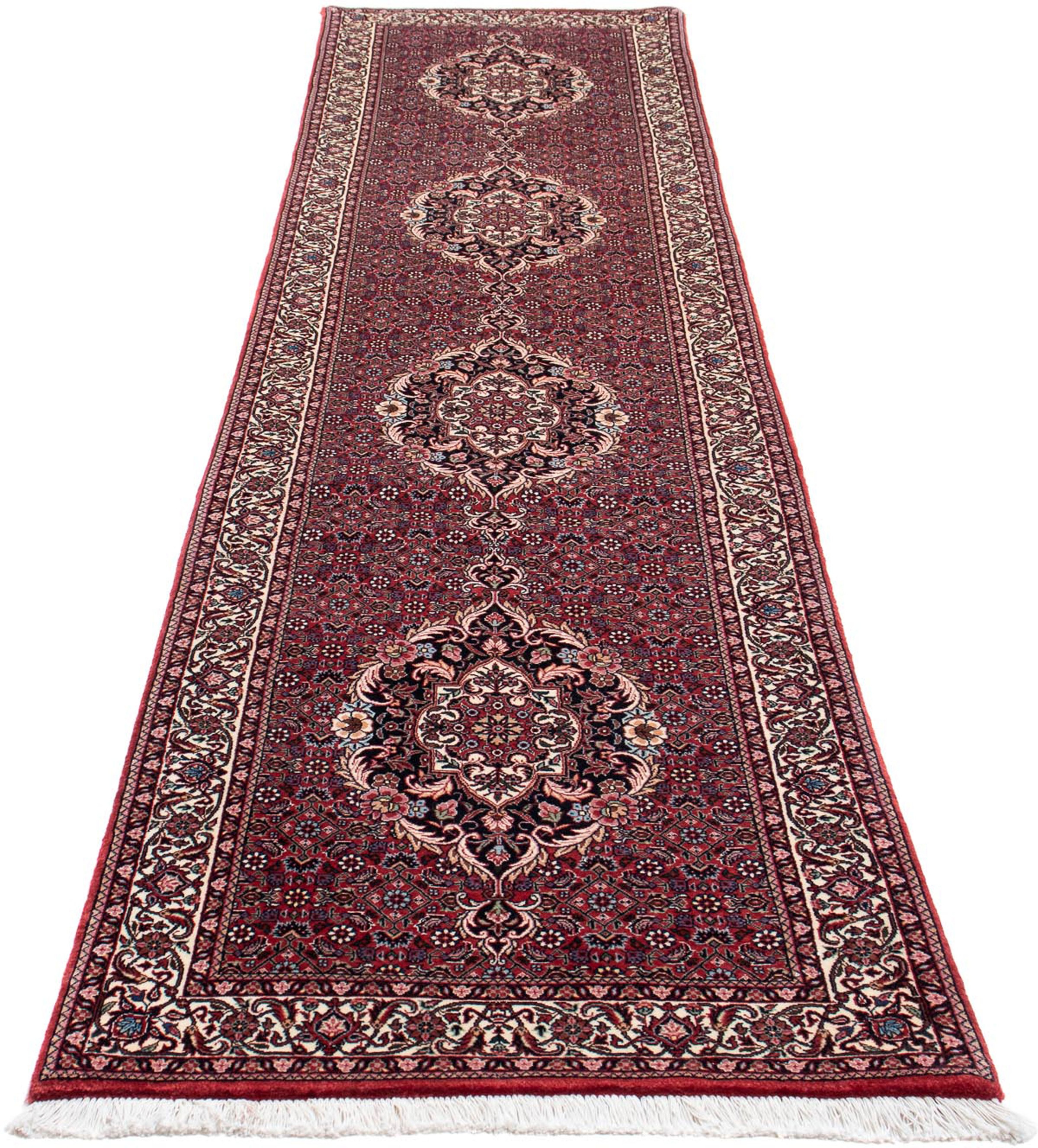 morgenland Orientteppich »Perser - Bidjar - 363 x 83 cm - dunkelrot«, recht günstig online kaufen