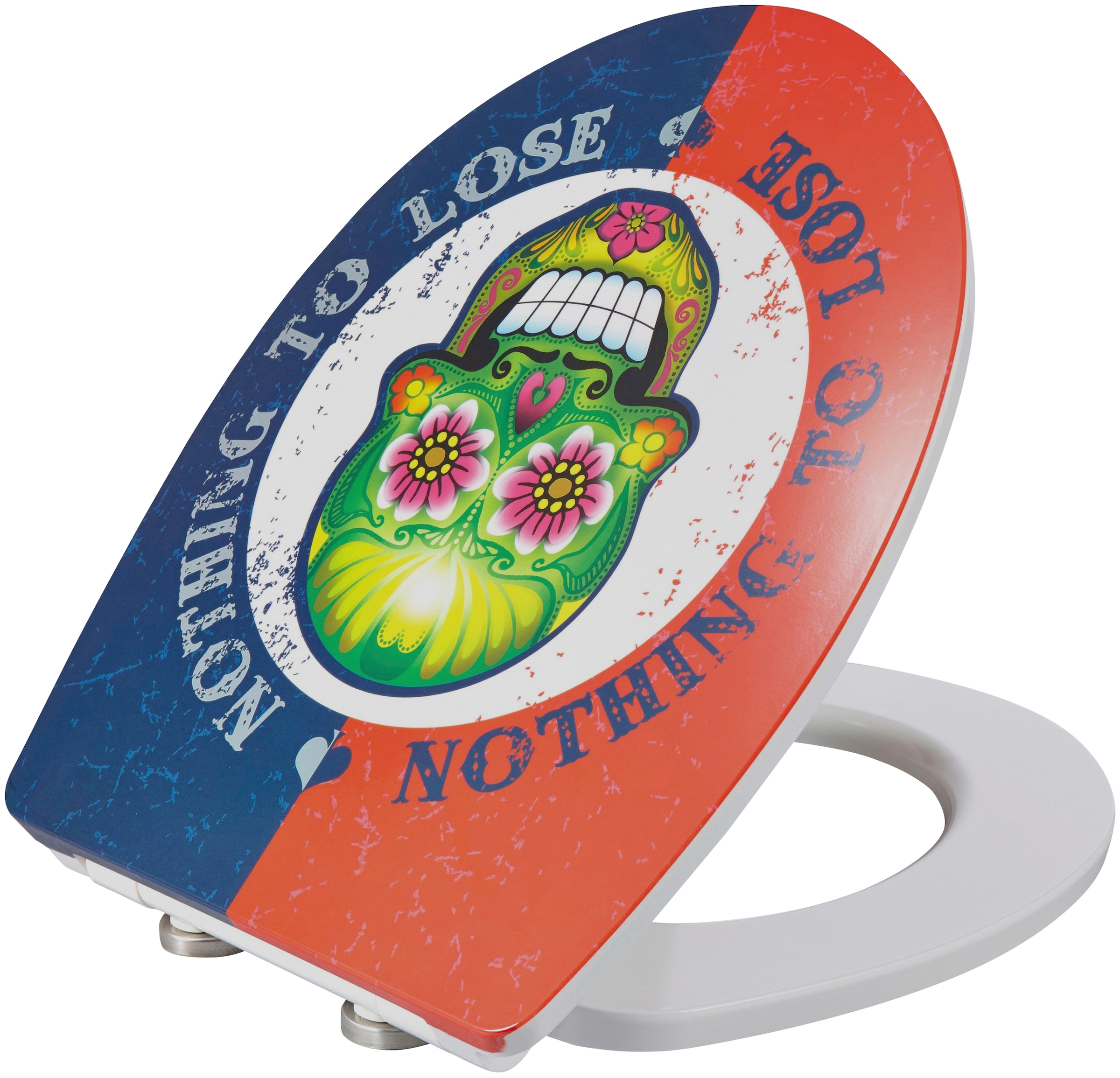 ADOB WC-Sitz »Nothing to loose«, Absenkautomatik, zur Reinigung auf Knopfdruck abnehmbar