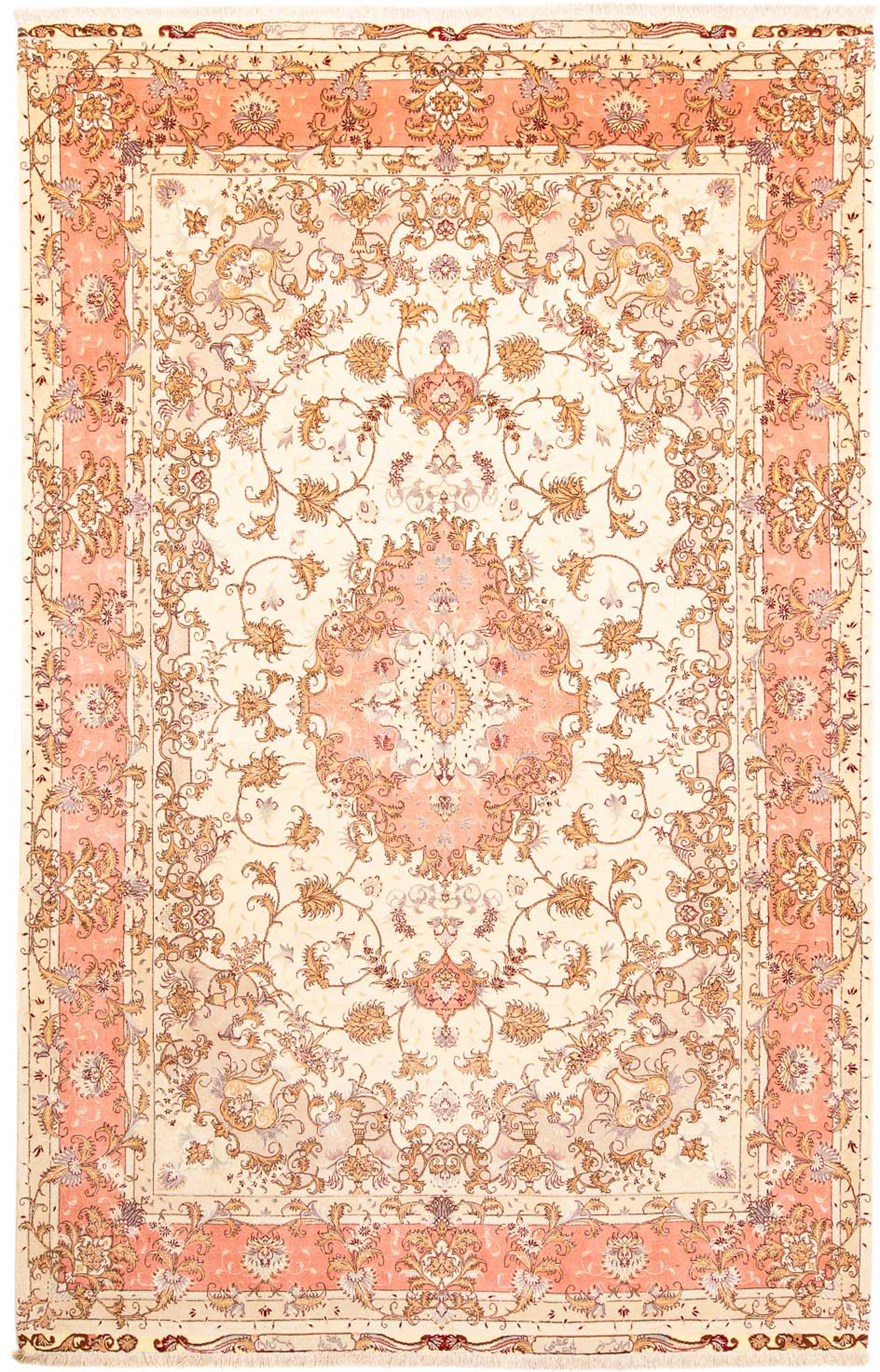 morgenland Orientteppich »Perser - Täbriz - Royal - 308 x 200 cm - beige«, günstig online kaufen