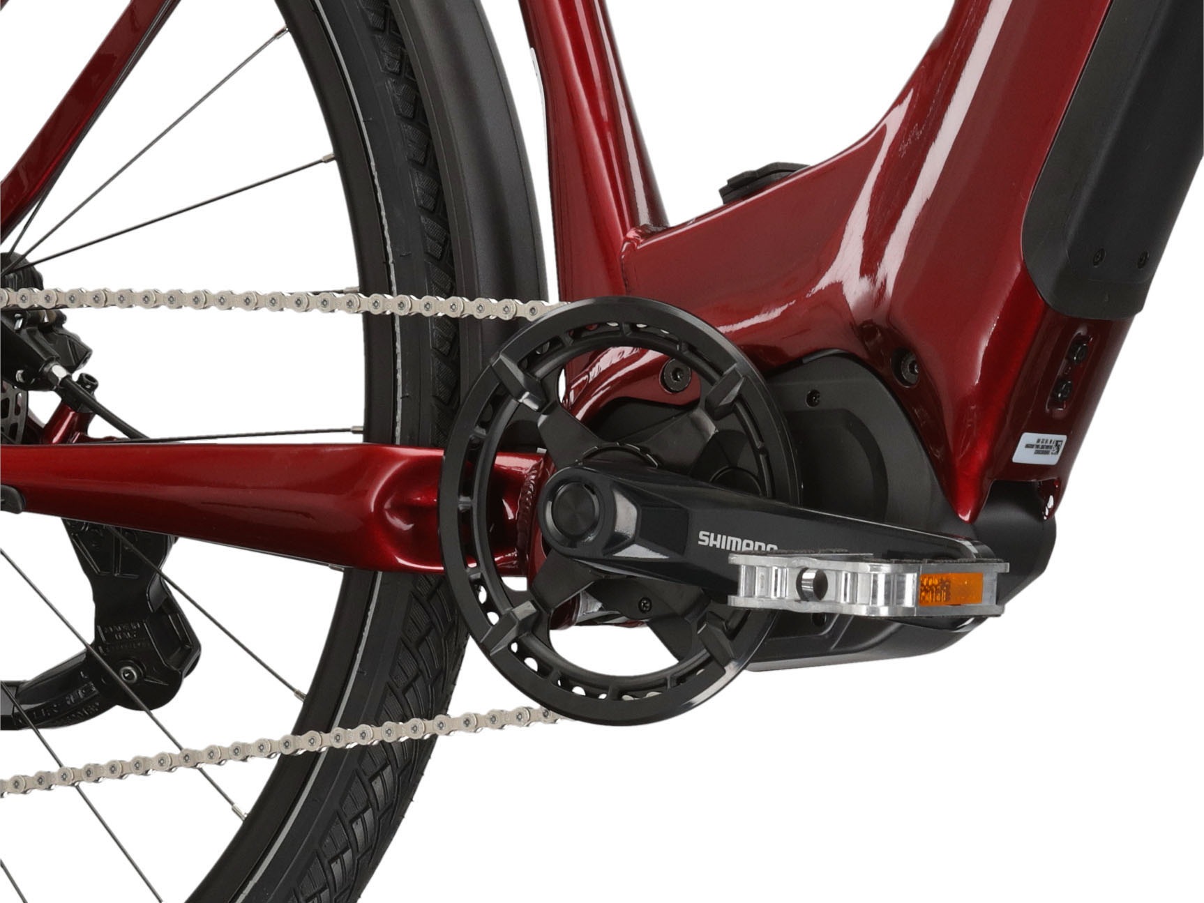 Kross »E-Trekkingrad Trans Hybrid LS 3.0 28 Zoll rot« 8 Gang Shimano Acera T3000 Schaltwerk Kettenschaltung Mittelmotor 250 W SHIMANO 36 V/250 W, Mittelmotor DU-E500