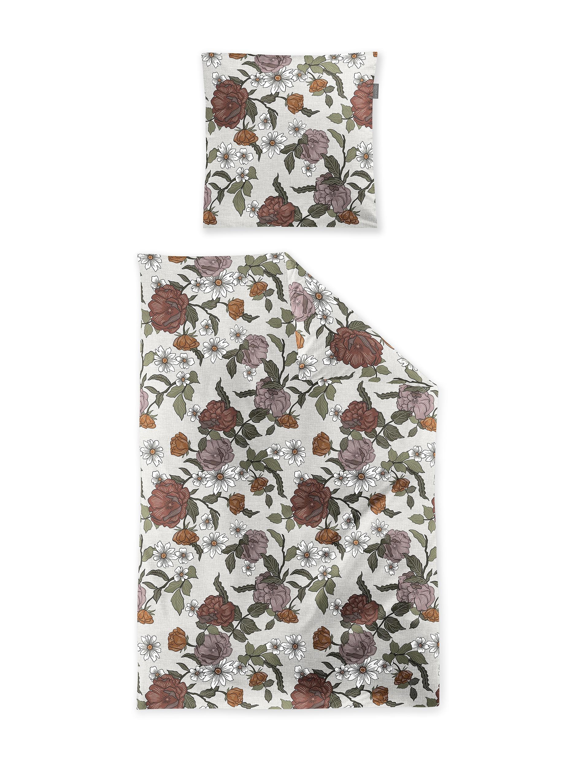 Irisette Bettwäsche »Wave 8625« 2 Stk. tlg. anschmiegsam und atmungsaktiv, Ganzjahresqualität