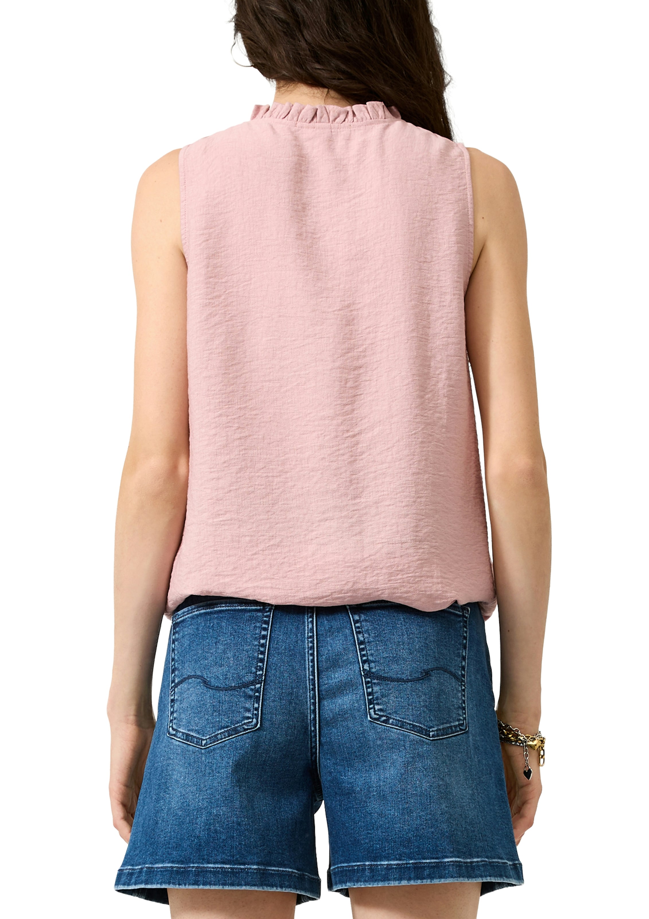 QS Blusentop Sommertop mit Viskose