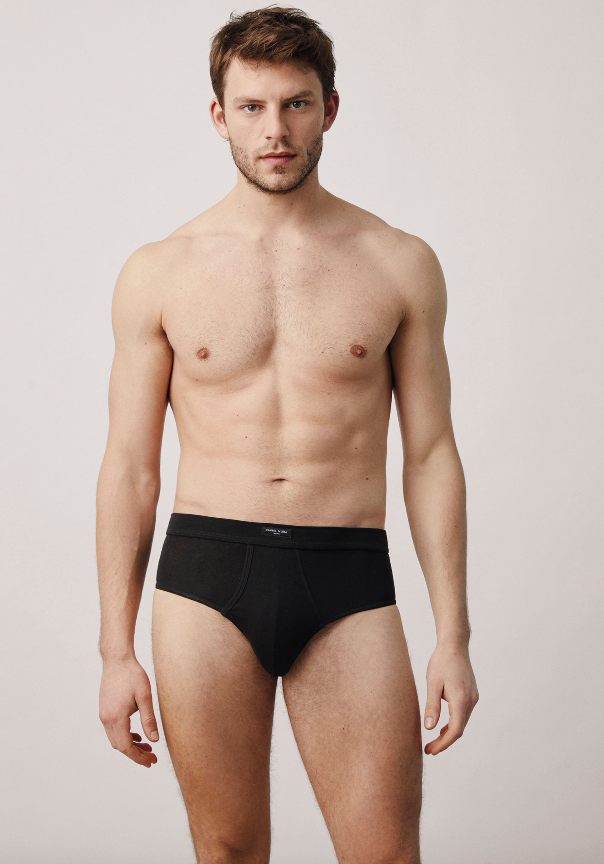 YSABEL MORA Slip »BASIC COLLECTION COTTON«, (3er Pack), mit praktischem Eingriff im Schritt