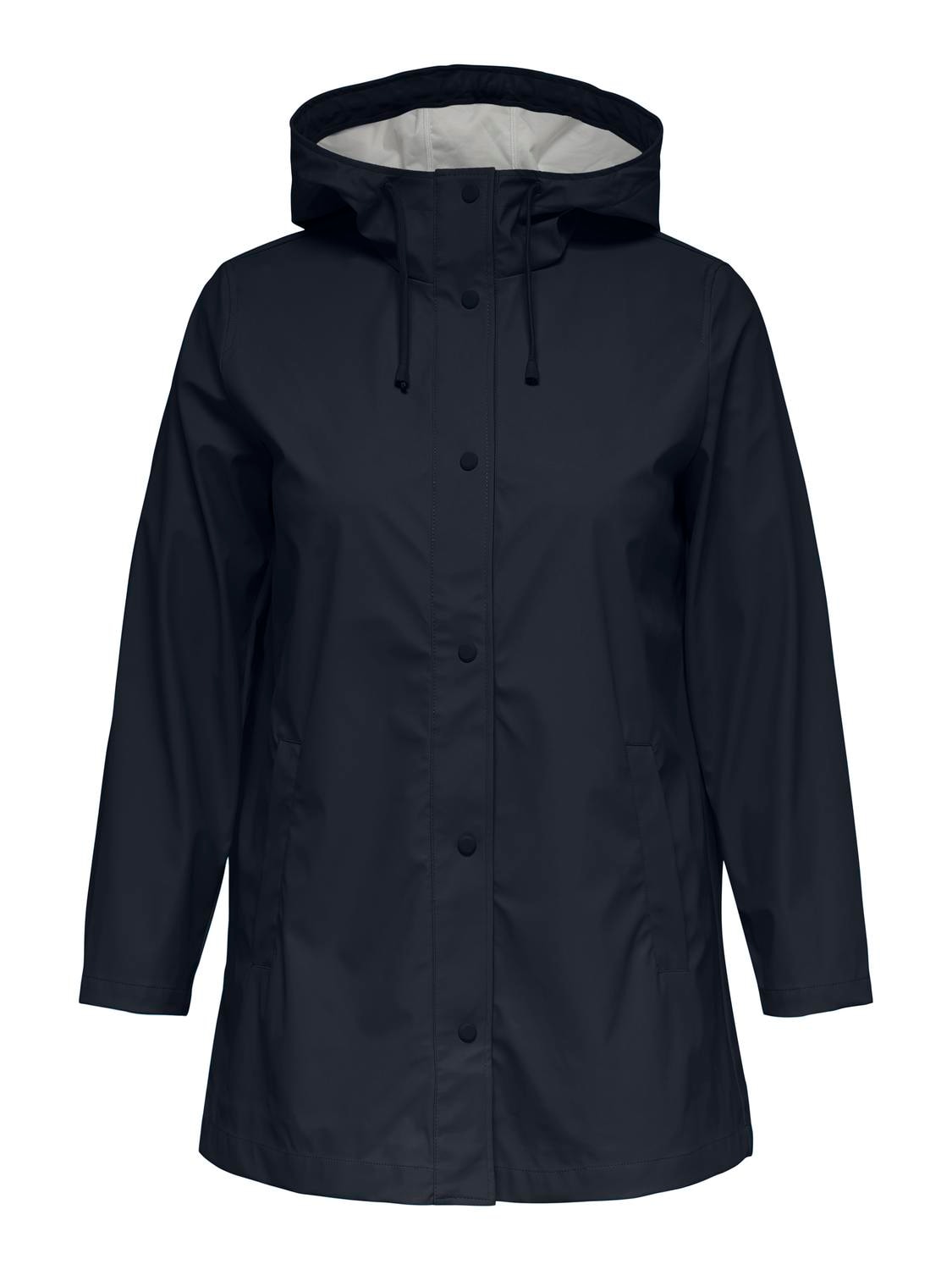 ONLY CARMAKOMA Parka »CARELLEN RAINCOAT OTW«, mit Kapuze