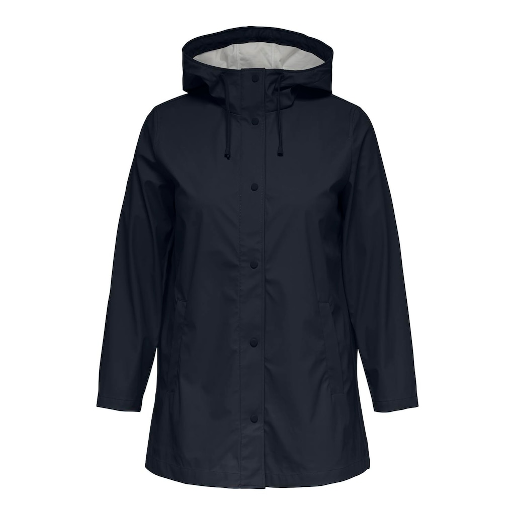 ONLY CARMAKOMA Parka »CARELLEN RAINCOAT OTW«, mit Kapuze