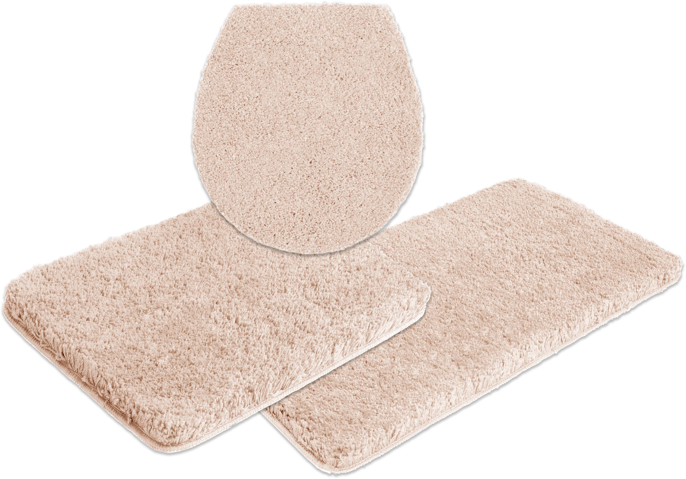 my home Badematte »Sanremo, Badvorleger, Badezimmer Teppich, sehr weich«, r günstig online kaufen