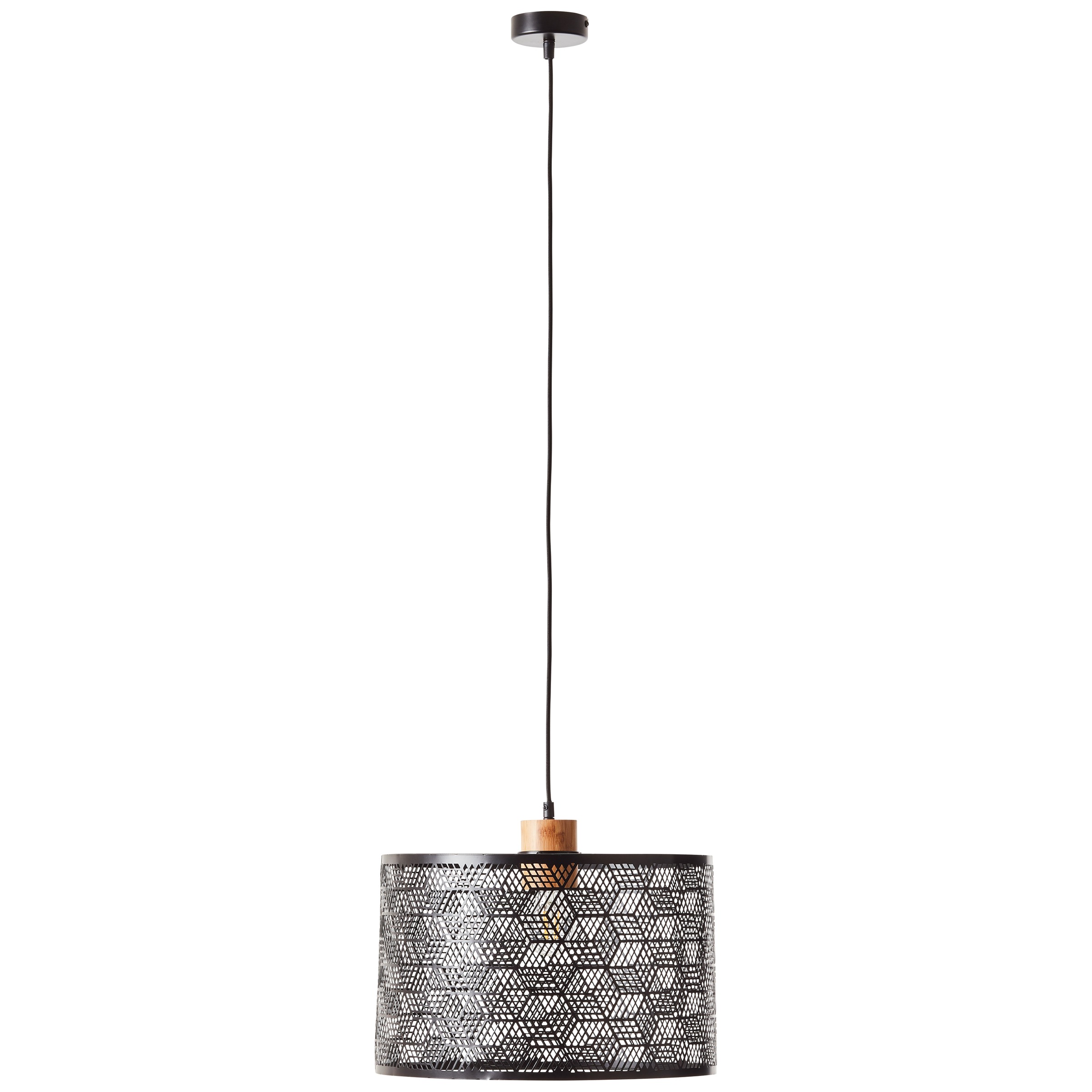 Brilliant Pendelleuchte »Santy«, 1 flammig, Leuchtmittel E27   ohne Leuchtm günstig online kaufen