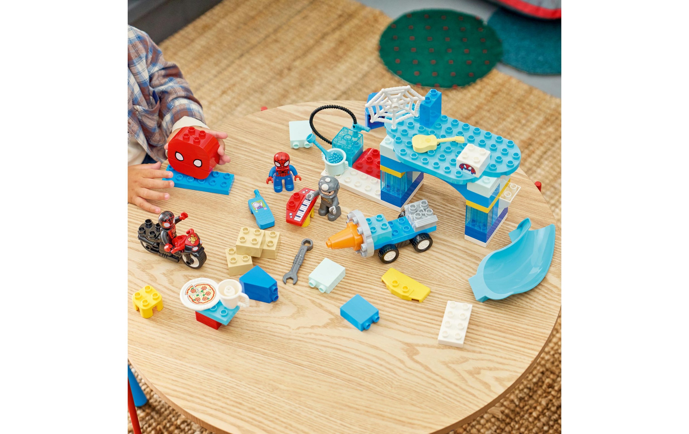 LEGO® Konstruktionsspielsteine »Team Spideys Hauptquartier (10464), LEGO DUPLO Disney« Made in Europe