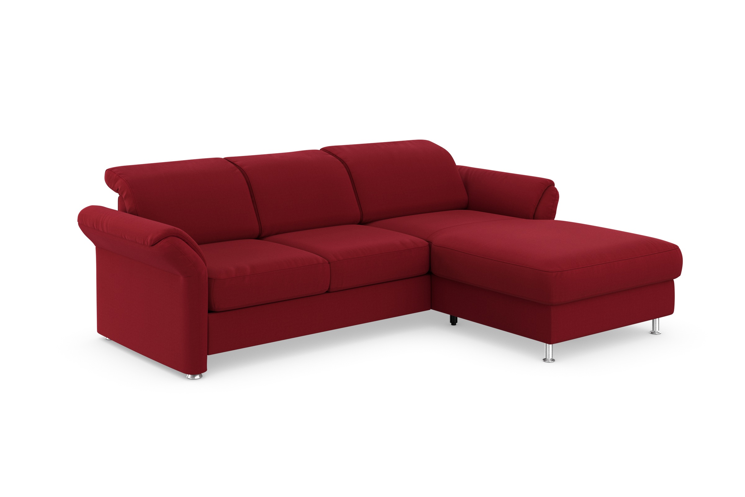 sit&more Ecksofa »Apulia L-Form«, wahlweise Bettfunktion, Bettkasten und Kopf- und Armteilverstellung