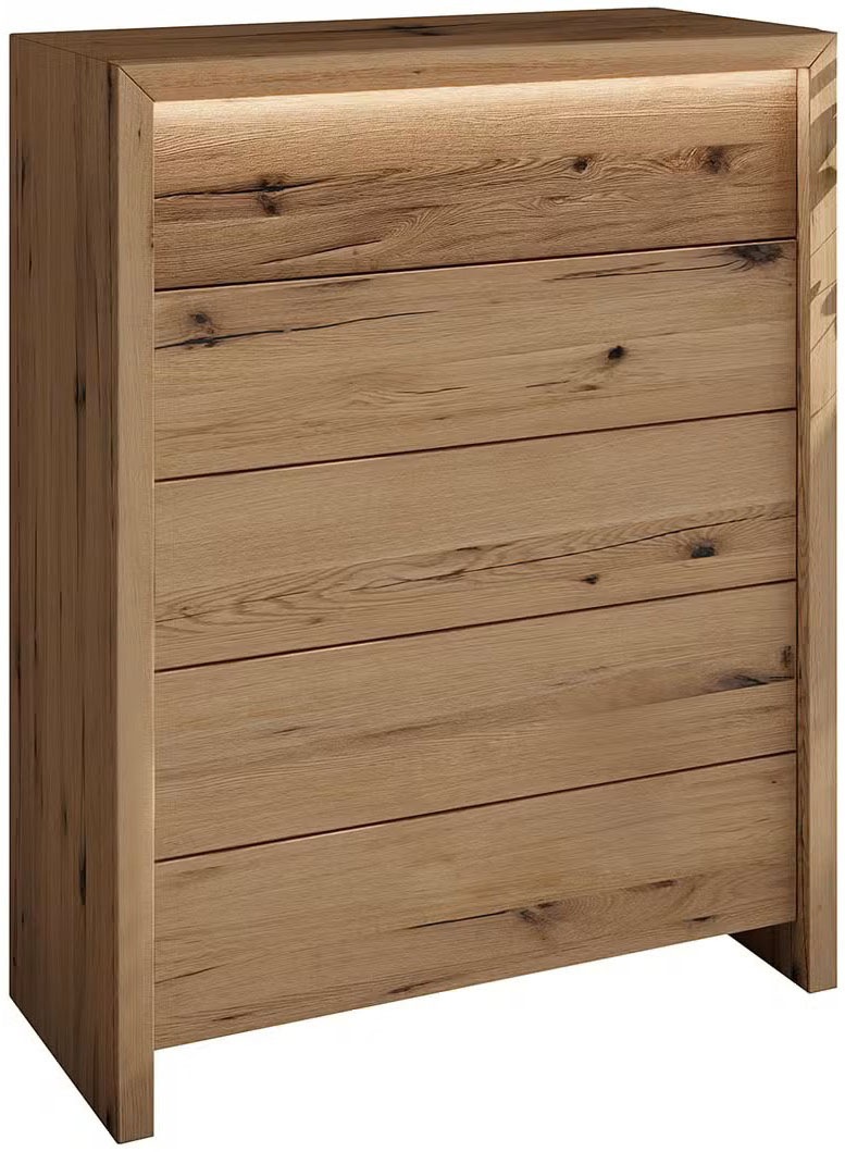 Home affaire Schubkastenkommode "Ambroise", Breite 88cm, inkl. LED-Beleucht günstig online kaufen